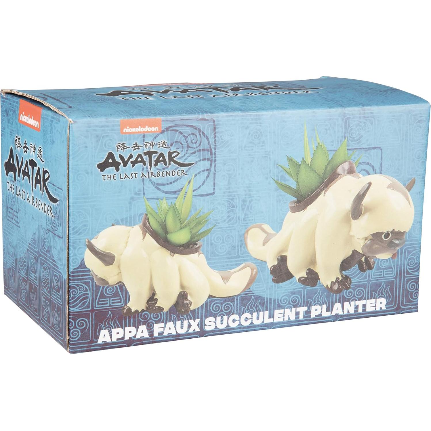 Maceta Appa Bisonte Volador SCS Direct con Suculenta Falsa