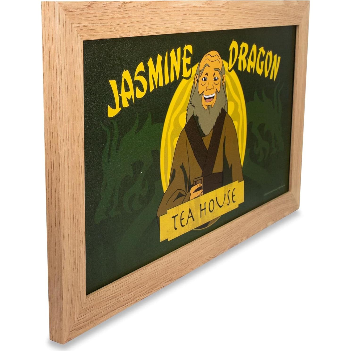 Cartel Colgante Casa de Té Jasmine Tío Iroh Avatar 25.4x45.7cm