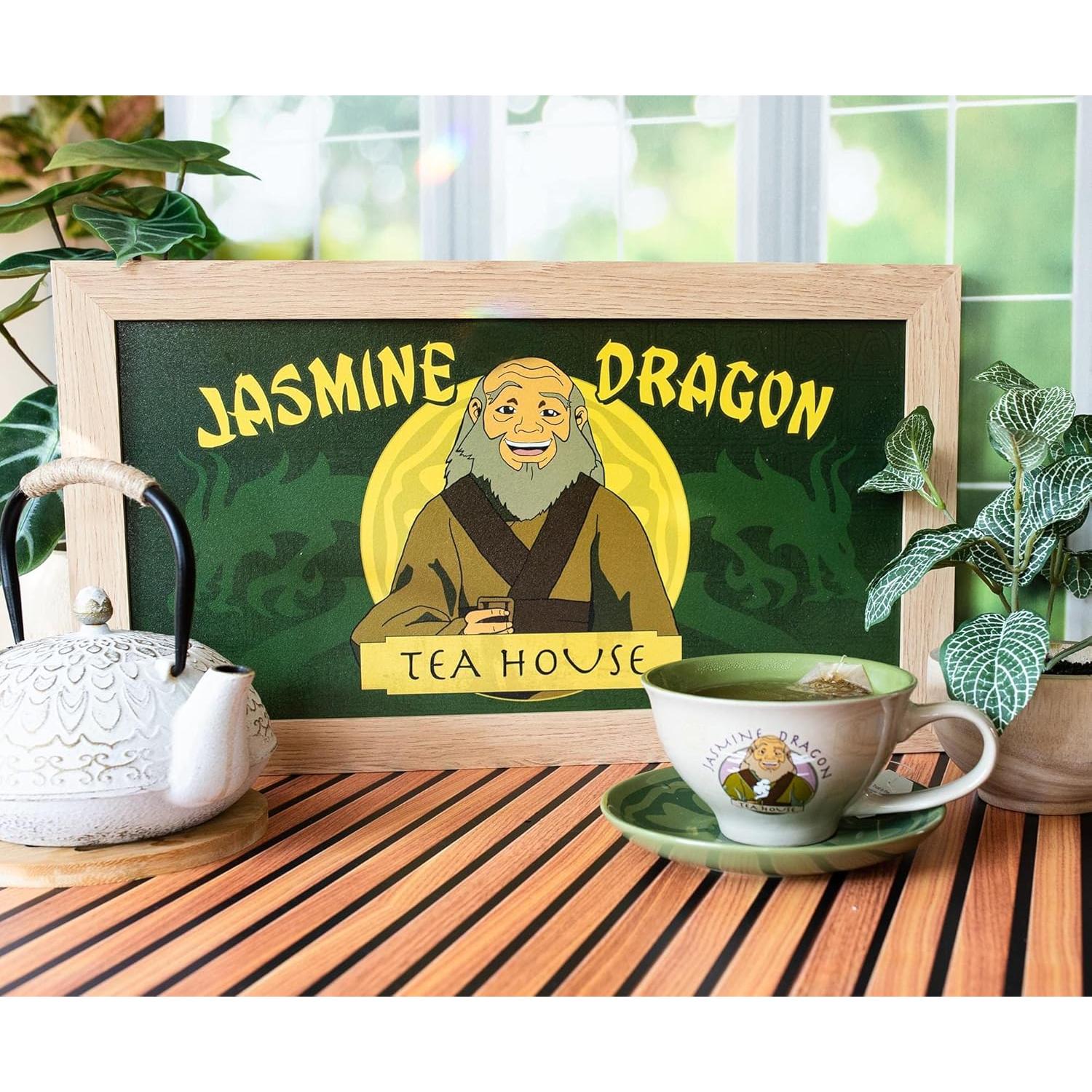 Cartel Colgante Casa de Té Jasmine Tío Iroh Avatar 25.4x45.7cm