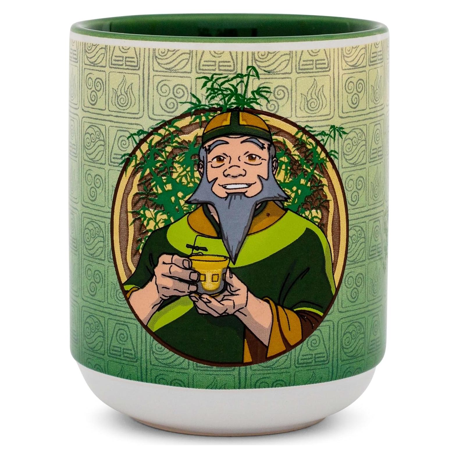 Taza de Té Cerámica Tío Iroh AVATAR 266 ml Estilo Asiático