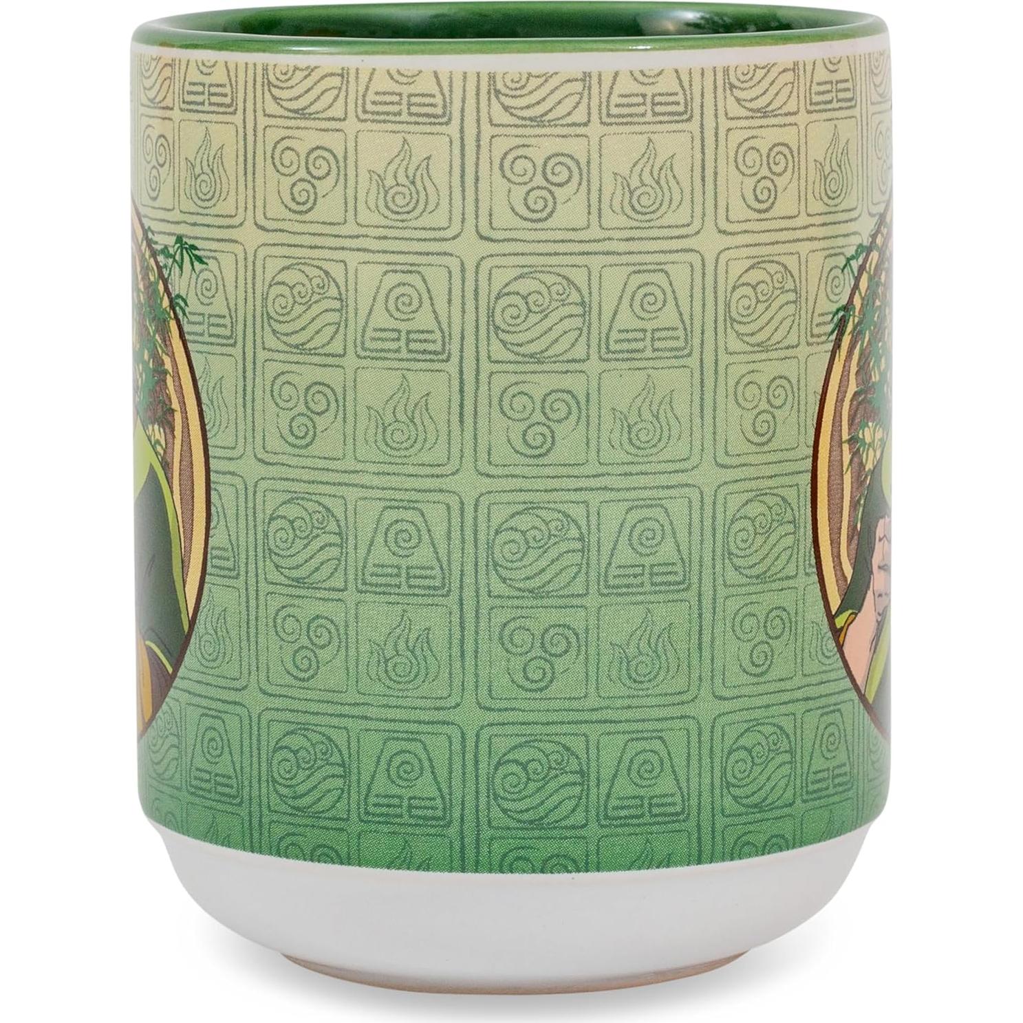 Taza de Té Cerámica Tío Iroh AVATAR 266 ml Estilo Asiático