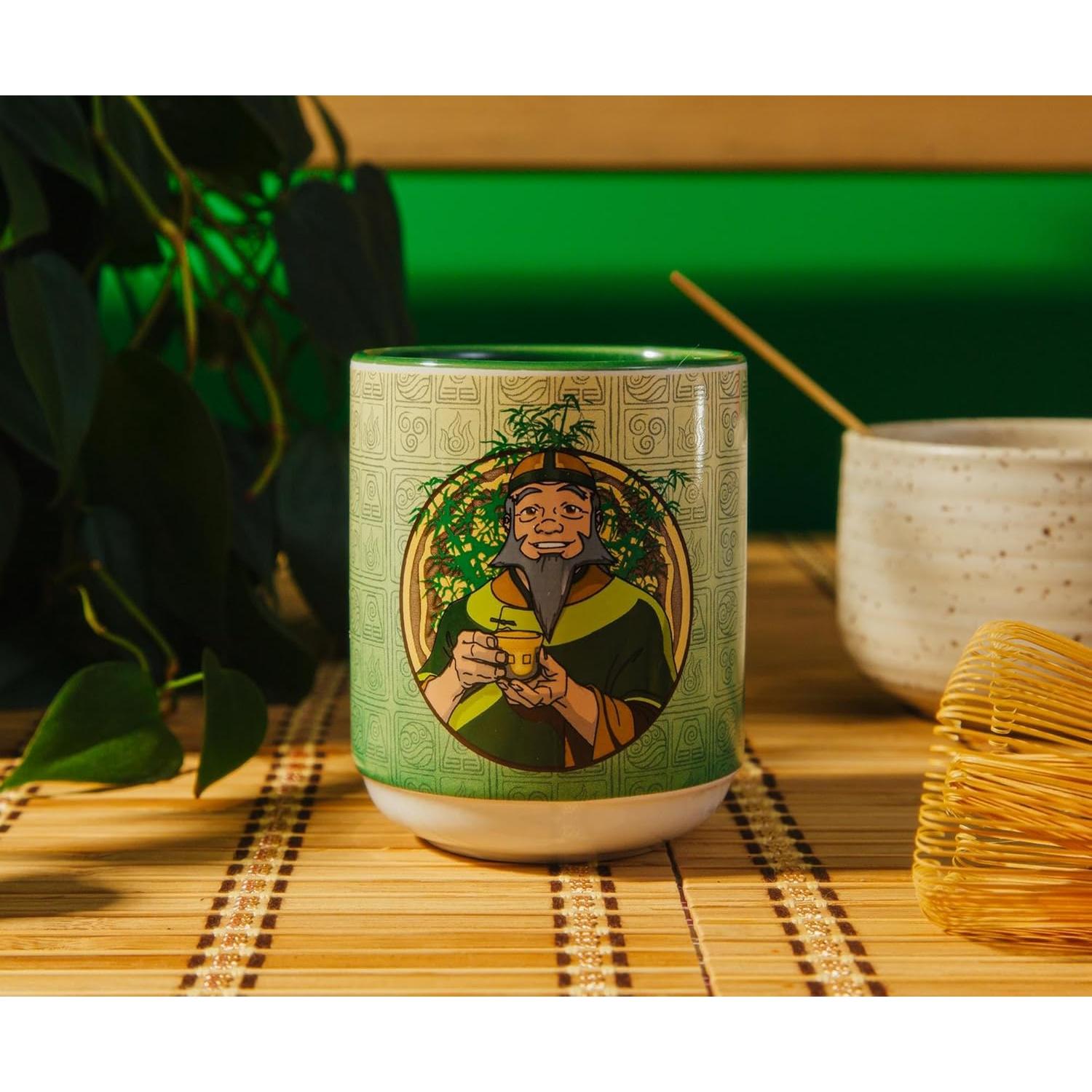 Taza de Té Cerámica Tío Iroh AVATAR 266 ml Estilo Asiático