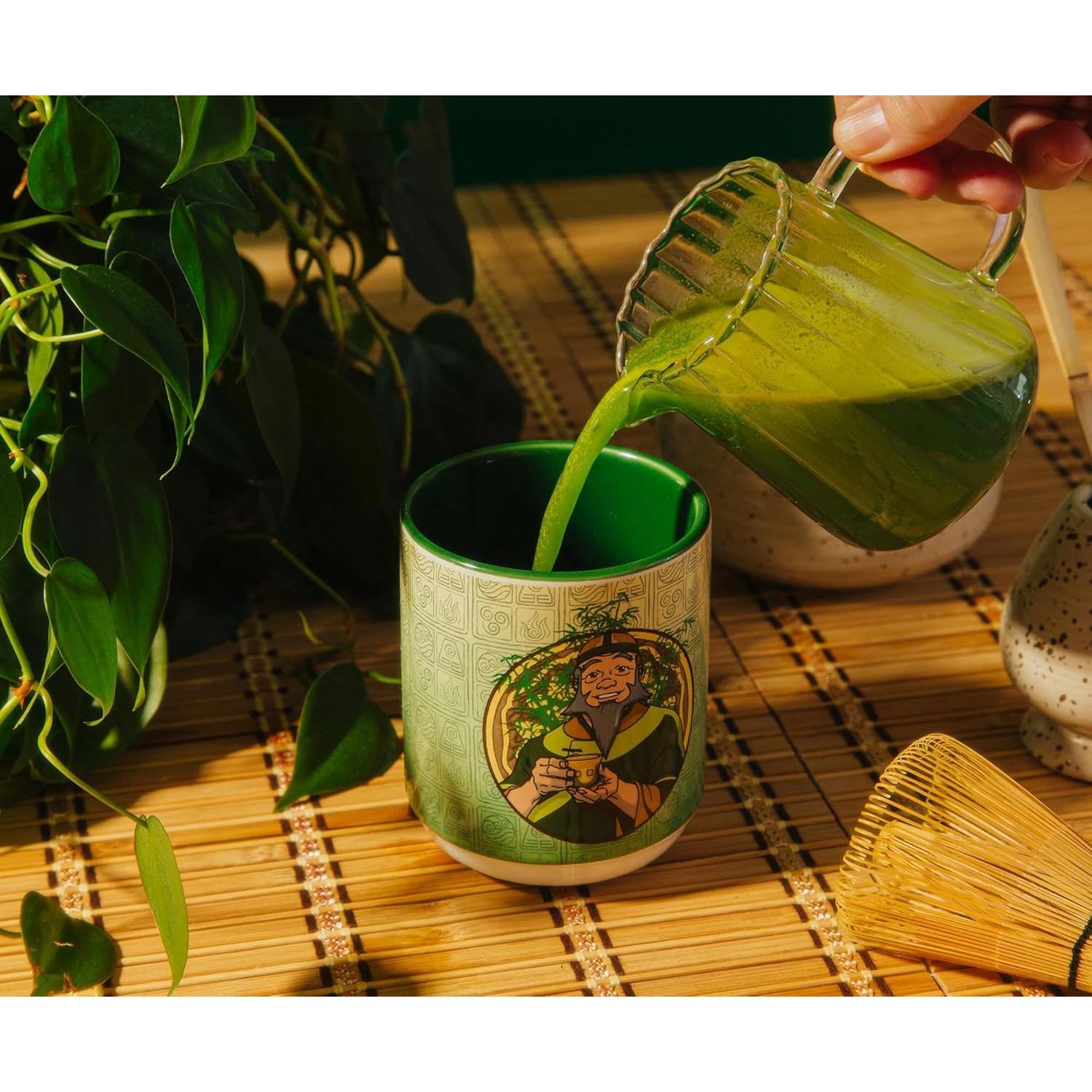 Taza de Té Cerámica Tío Iroh AVATAR 266 ml Estilo Asiático