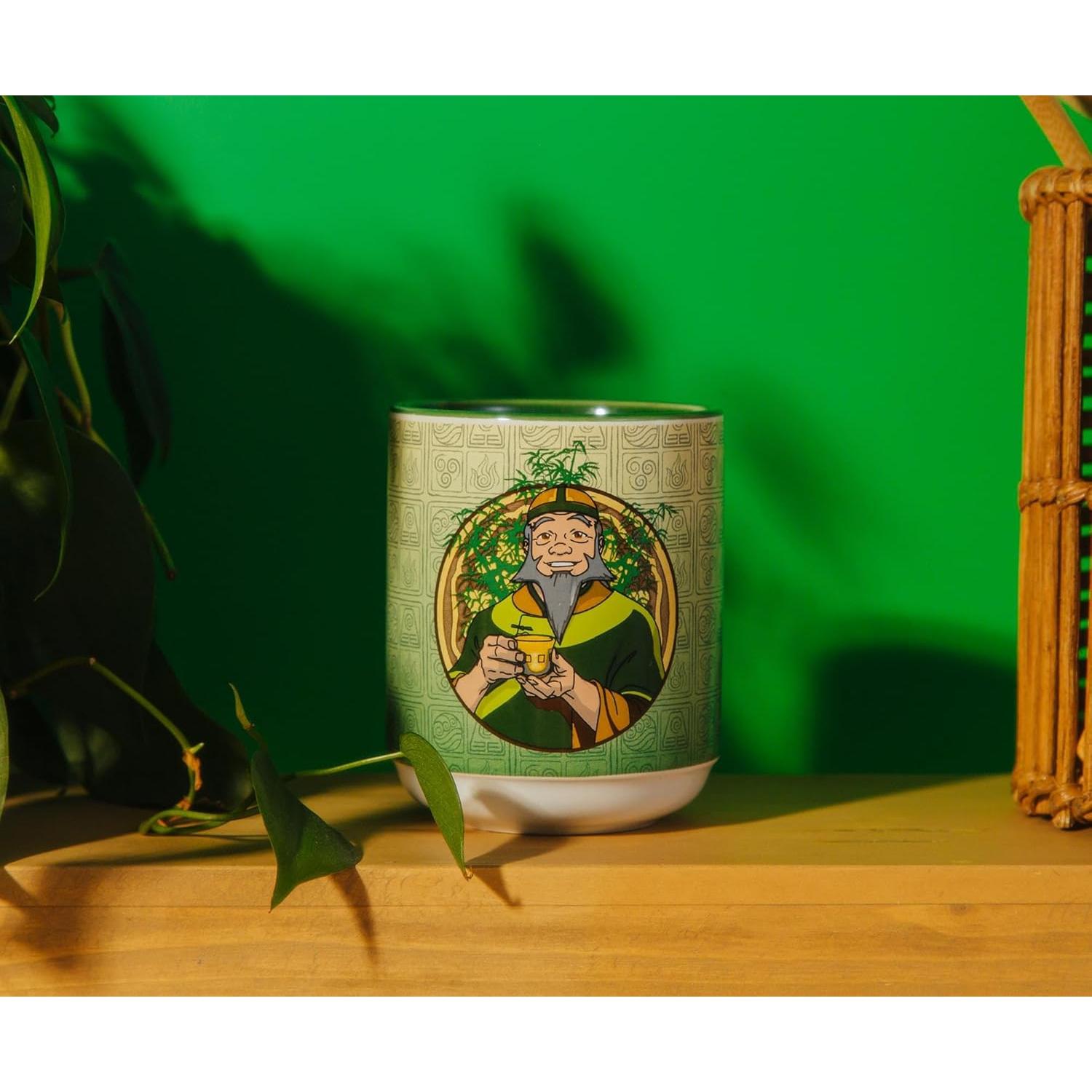 Taza de Té Cerámica Tío Iroh AVATAR 266 ml Estilo Asiático