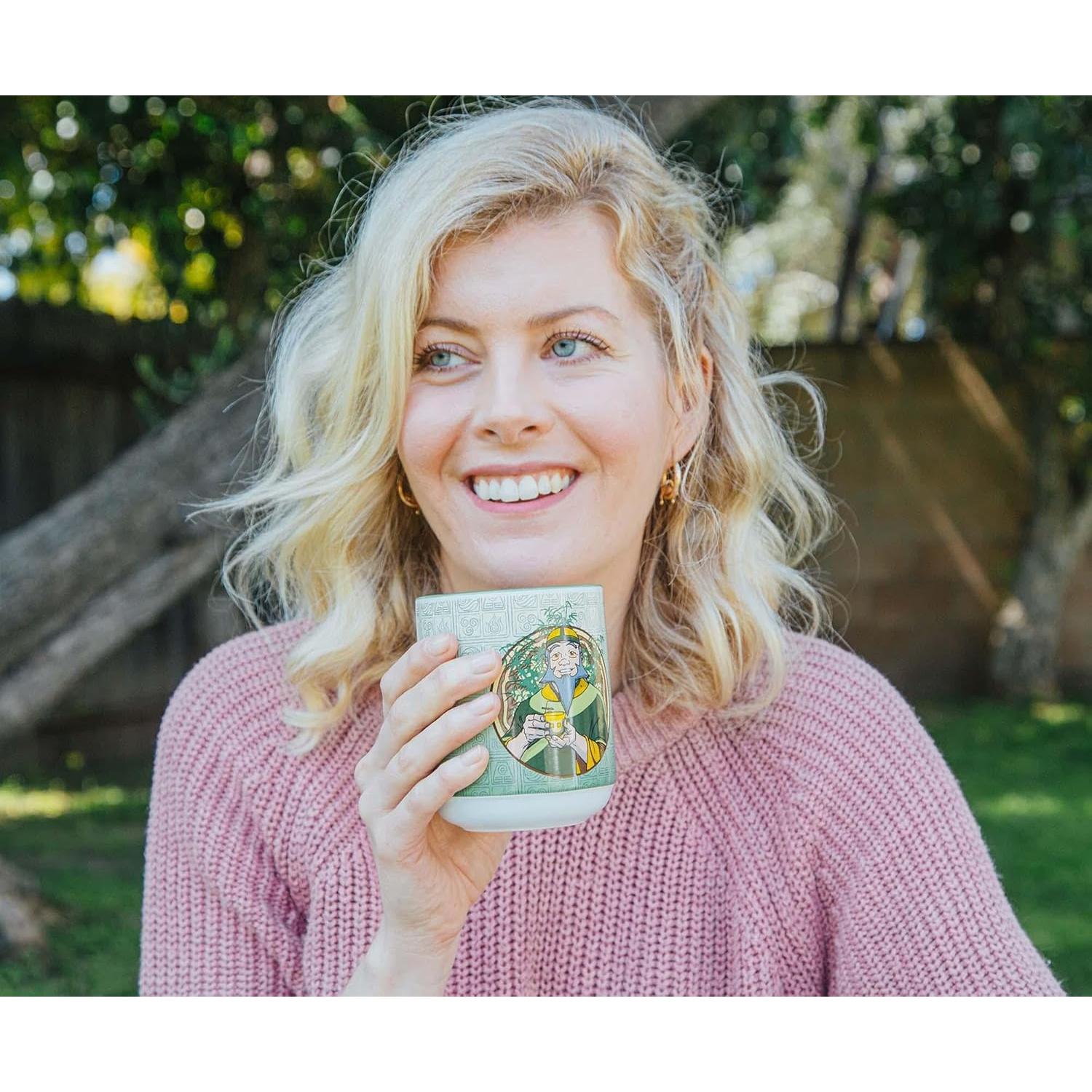 Taza de Té Cerámica Tío Iroh AVATAR 266 ml Estilo Asiático