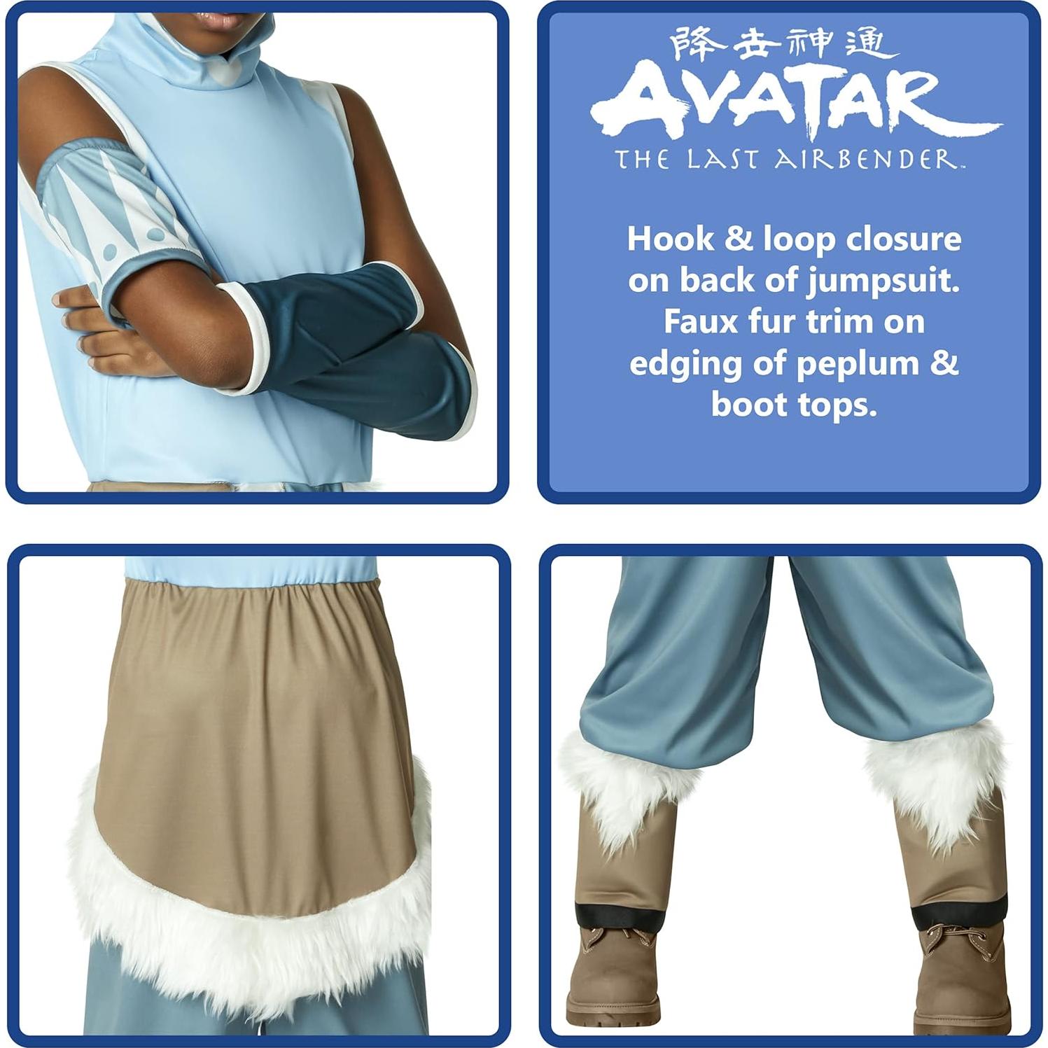 Disfraz de Korra Rubies para Niña - Avatar La Leyenda de Aang