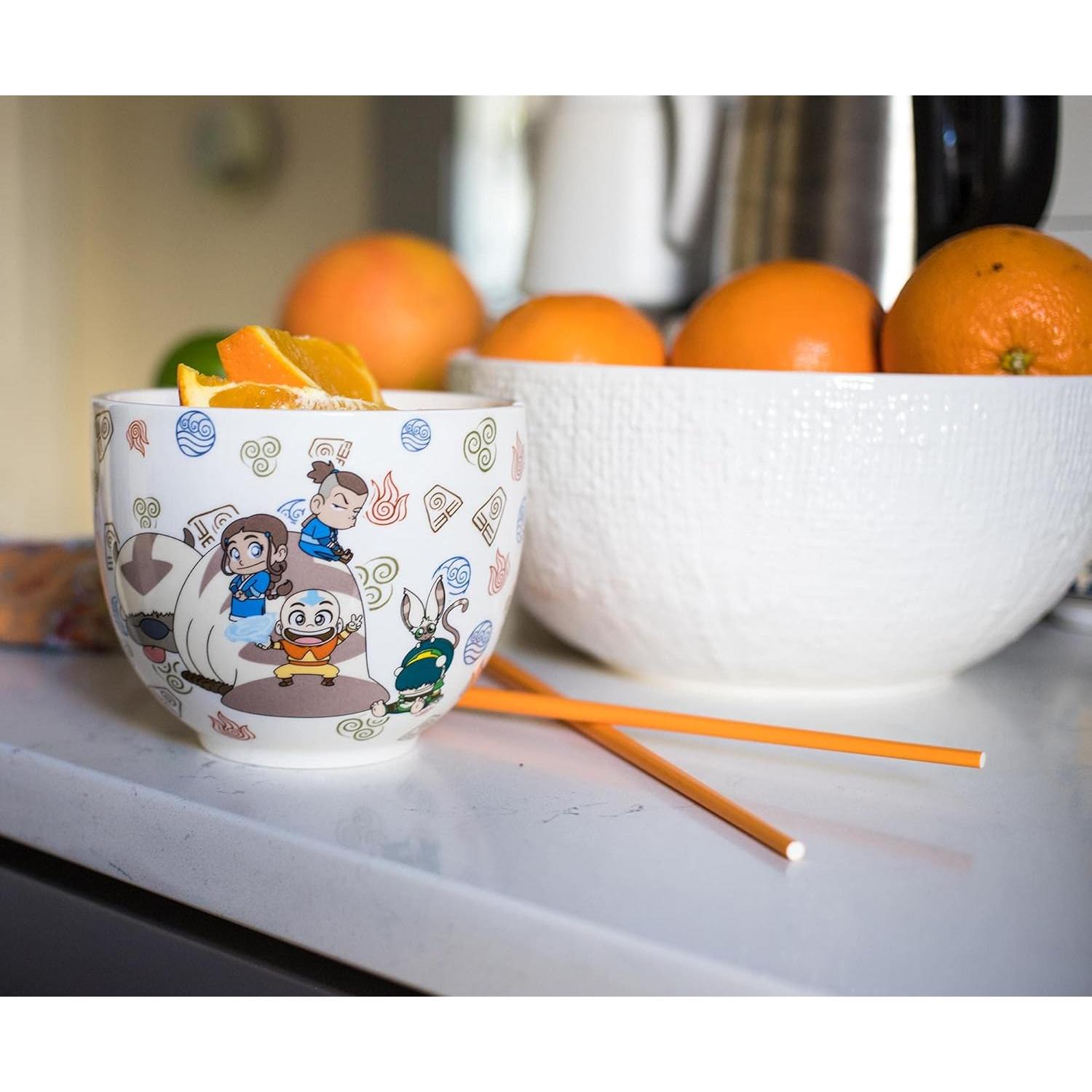 Juego de Vajilla de Ramen Cerámica Surreal 2 Piezas 510ml