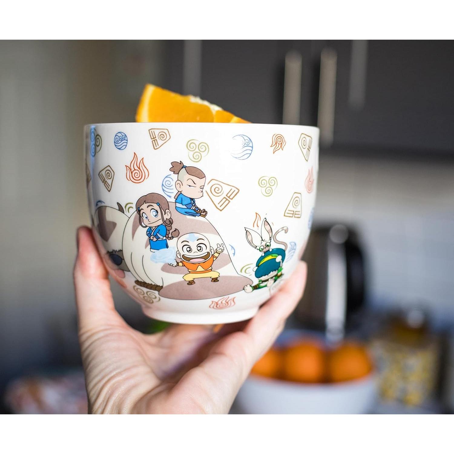 Juego de Vajilla de Ramen Cerámica Surreal 2 Piezas 510ml