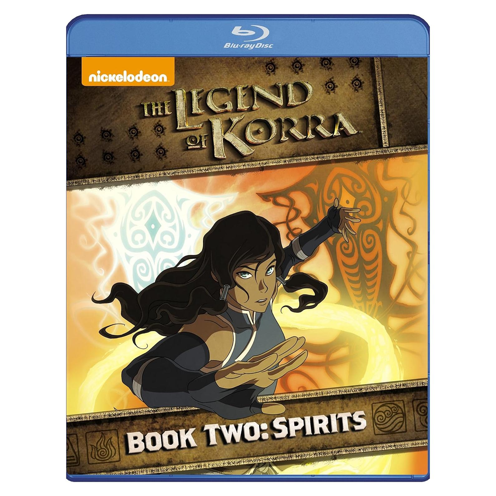 Leyenda de Korra: Libro Dos - Espíritus en Blu-ray