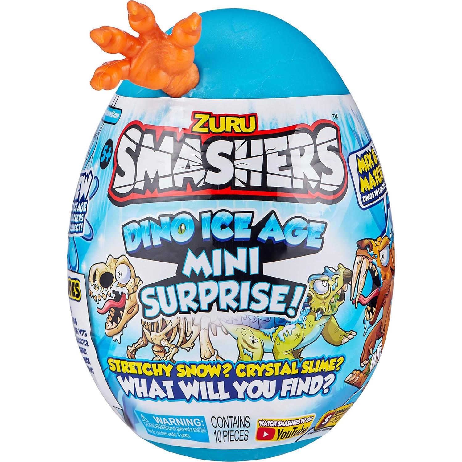 Smashers Dino Edad de Hielo Triceratops ZURU - Huevo Sorpresa