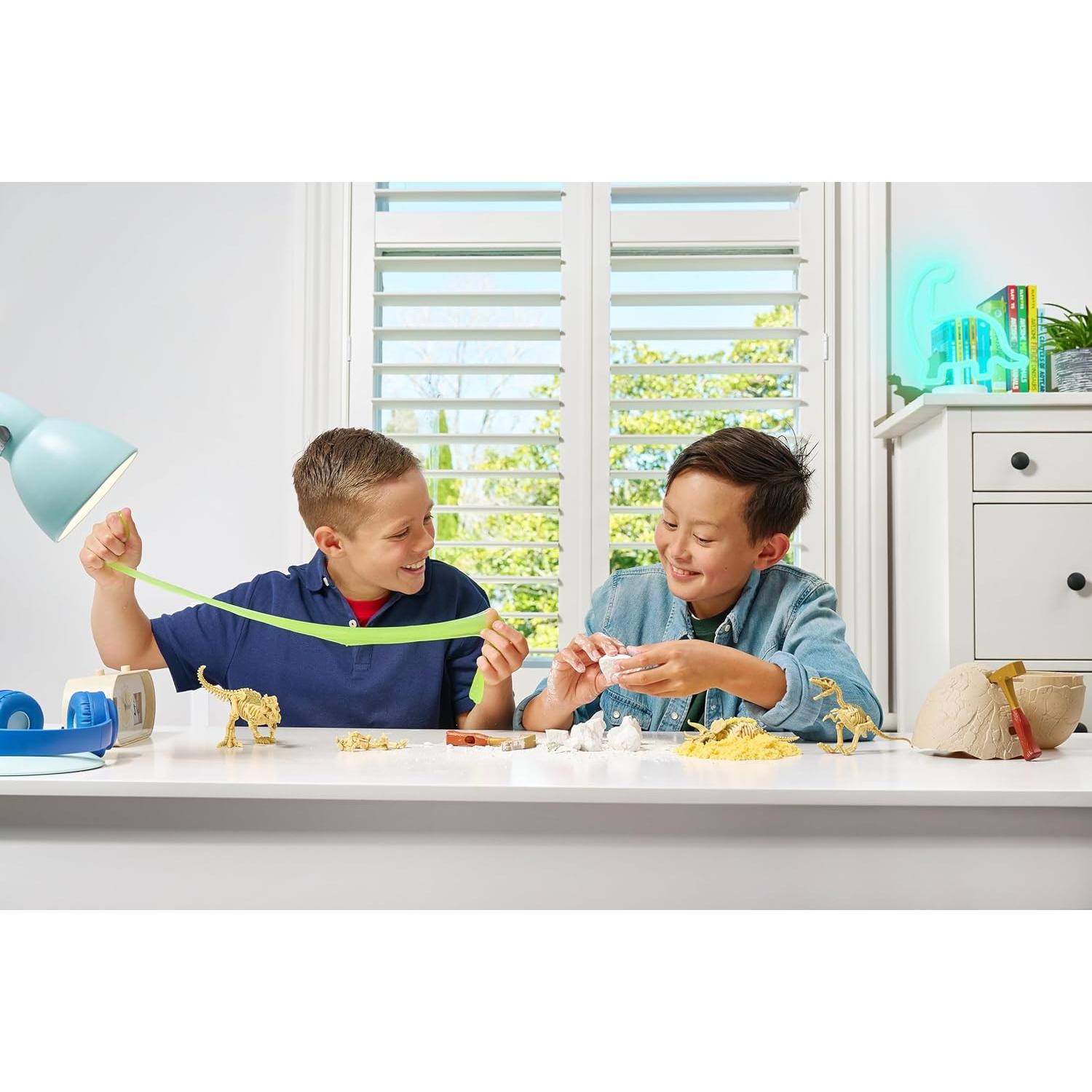 Robo Alive Mini Dino Fossil Find ZURU 2 Pack Troodon Kosmoceratops