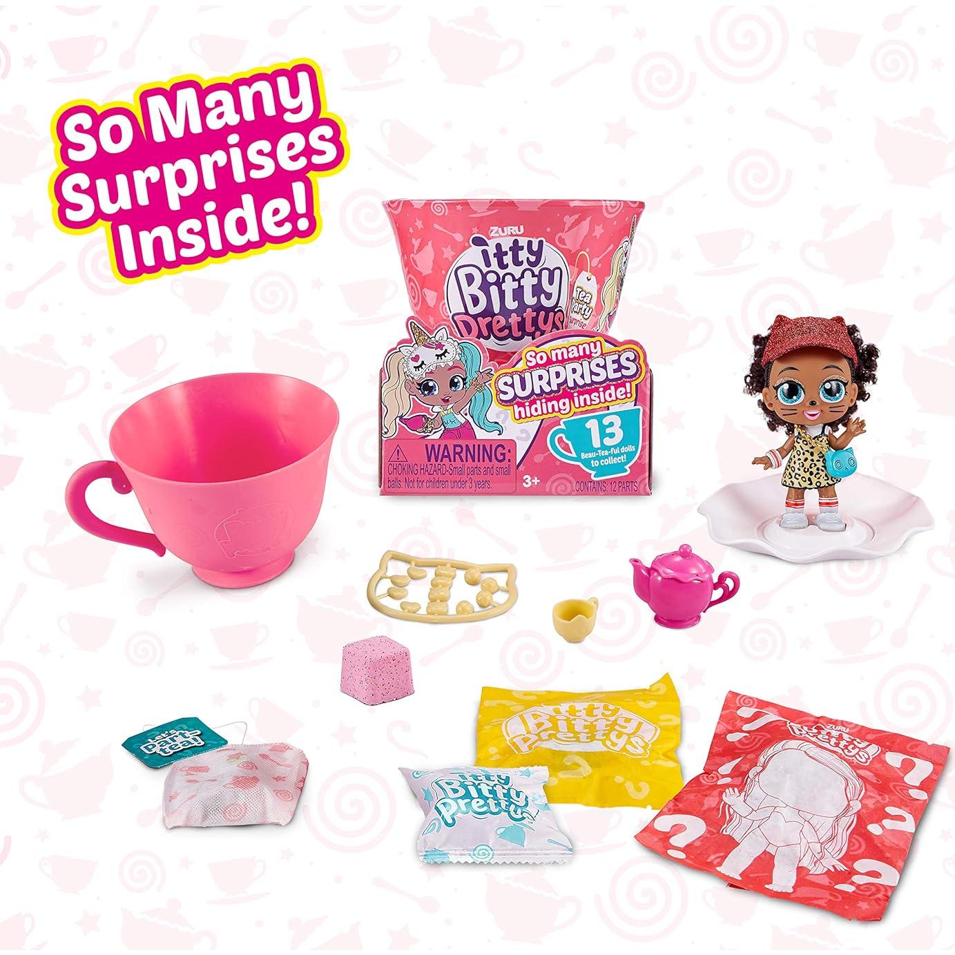 Muñeca Itty Bitty Prettys Fiesta de Té Unicornio ZURU 9701