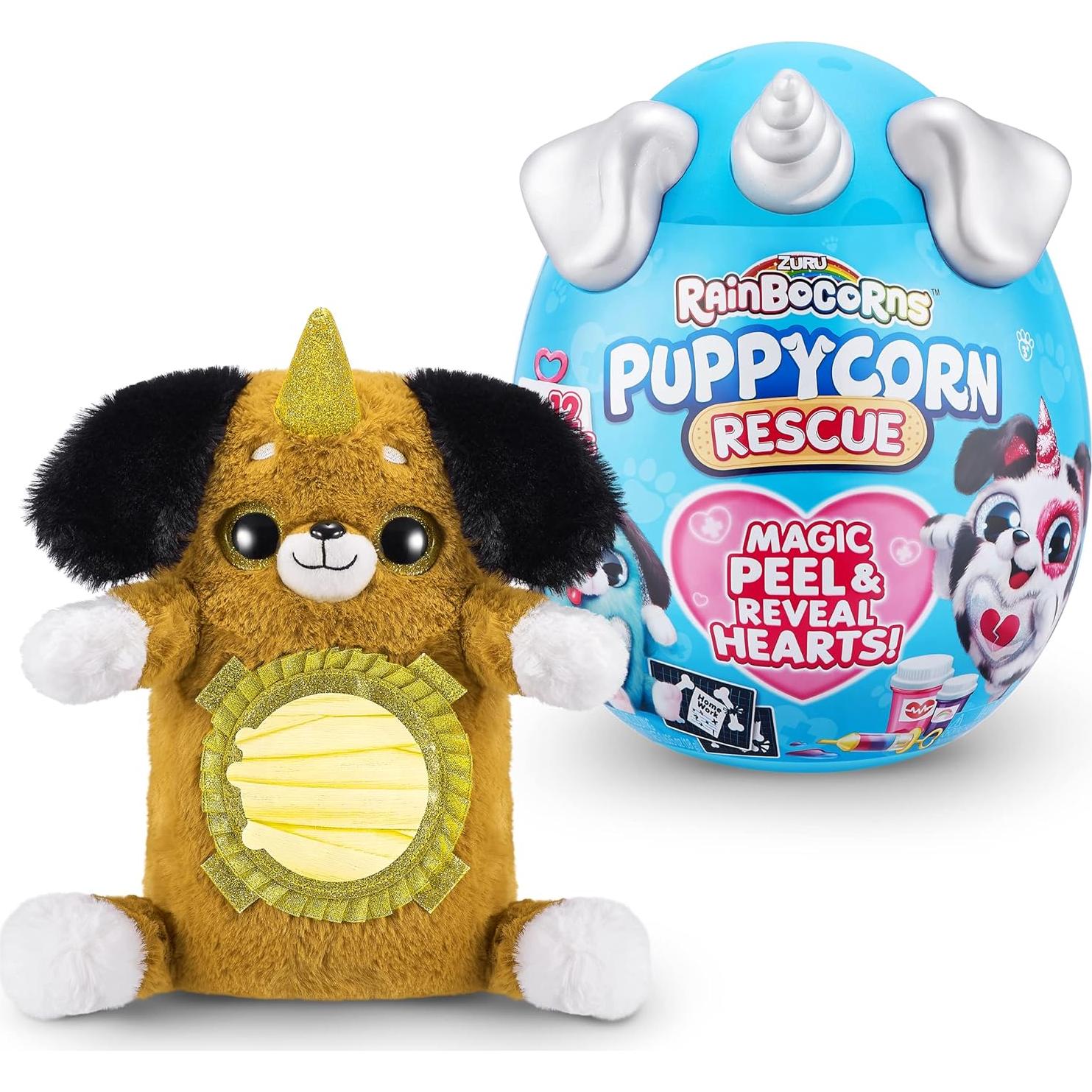 Peluche Rescate de Puppycorn Zuru - Serie 5 con Accesorios