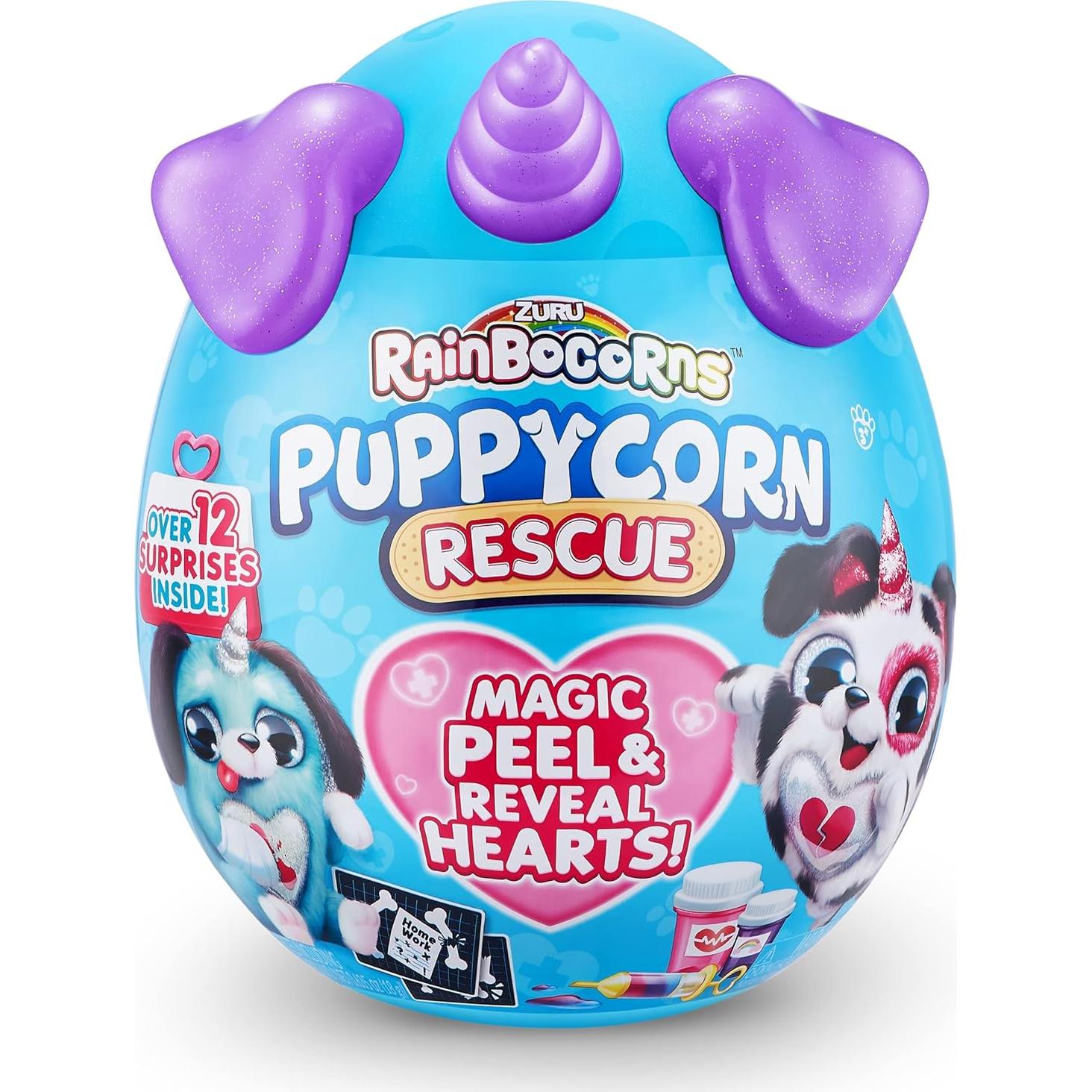 Peluche Rescate de Puppycorn Zuru - Serie 5 con Accesorios