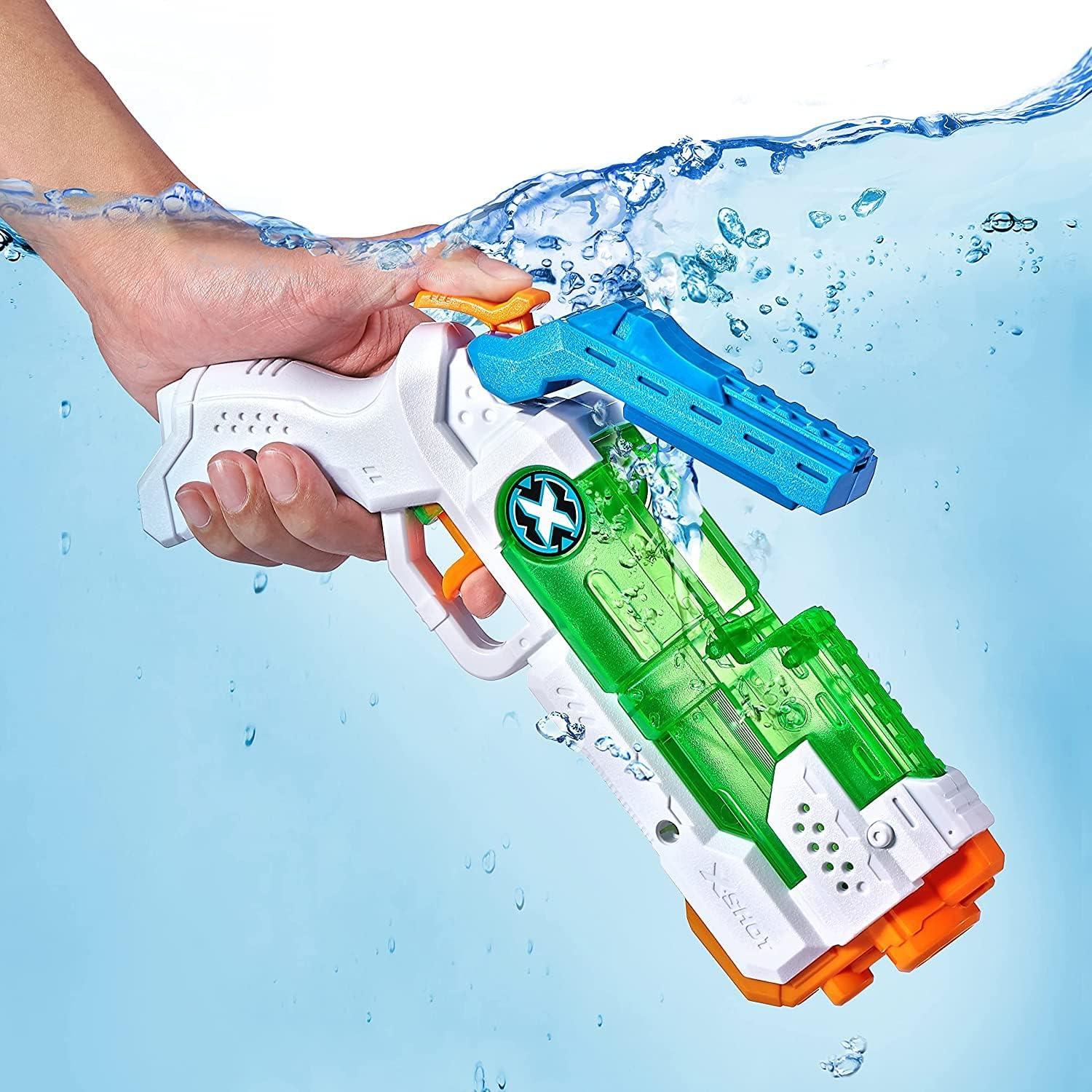 Lanzadores de Agua X-SHOT Micro Rellenado Rápido - 2 Paquete