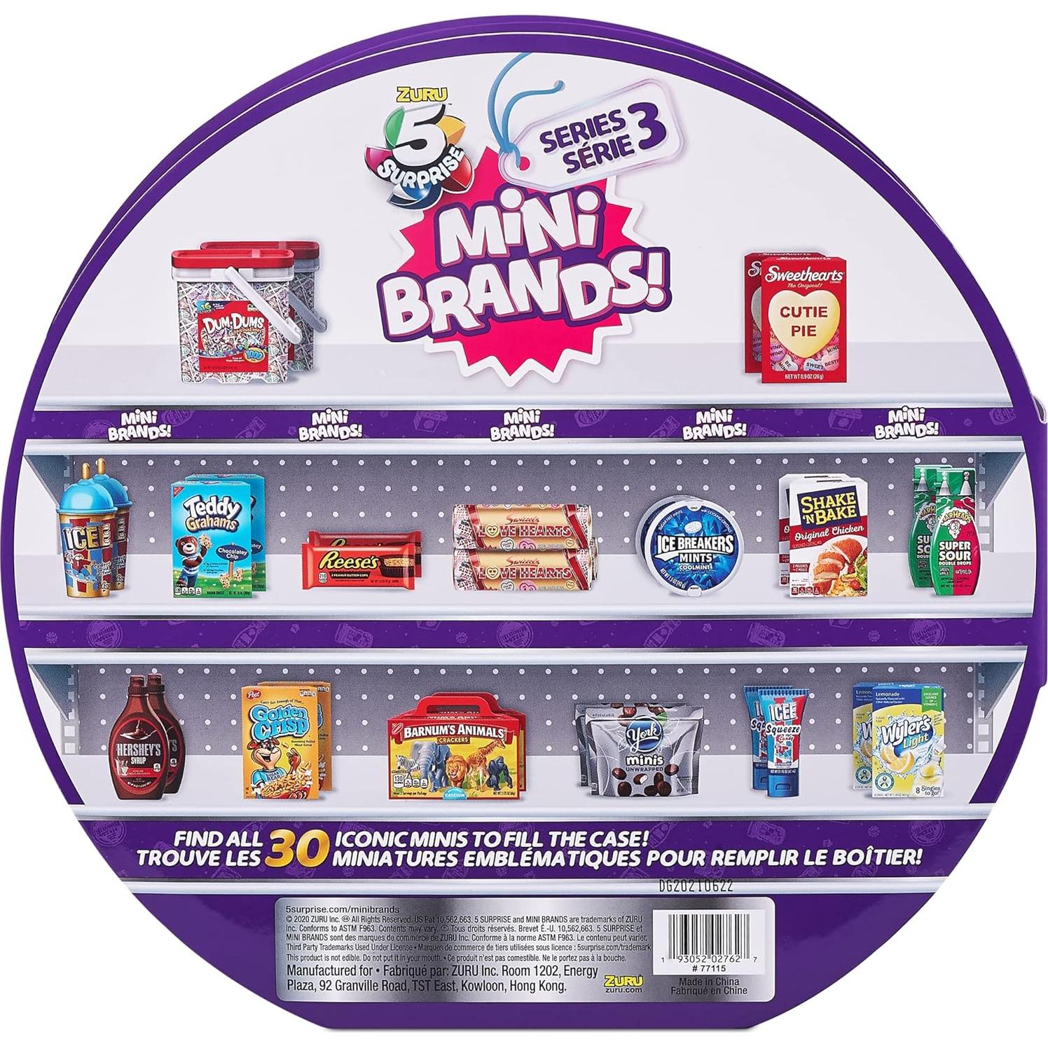 Estuche de Coleccionista Mini Brands ZURU Serie 3 - 30 Minis