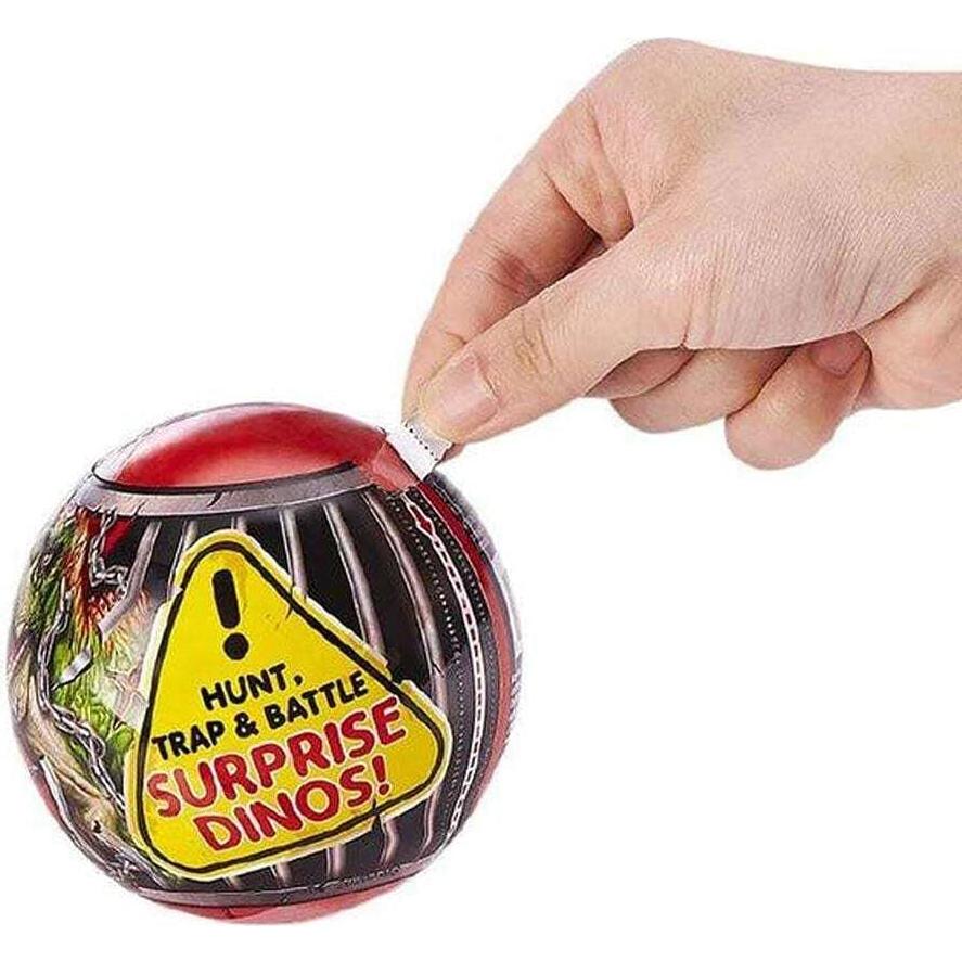 5 Sorpresa Caza de Dinosaurios Zuru - Colección 10 Sorprendentes