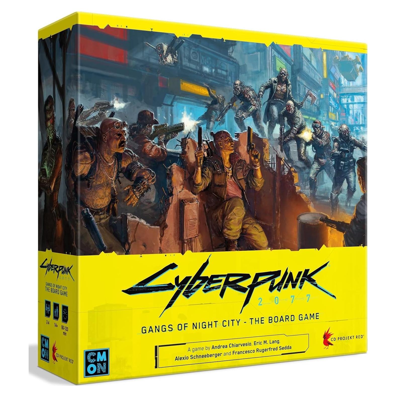 Juego de Mesa Cyberpunk 2077: Pandillas de Night City - CMON