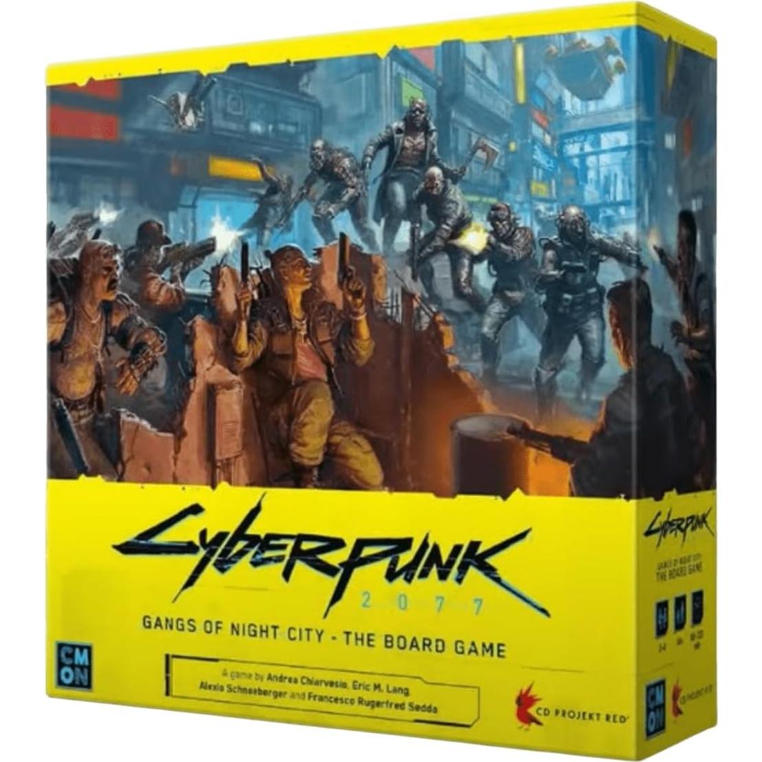 Juego de Mesa Cyberpunk 2077: Pandillas de Night City - CMON