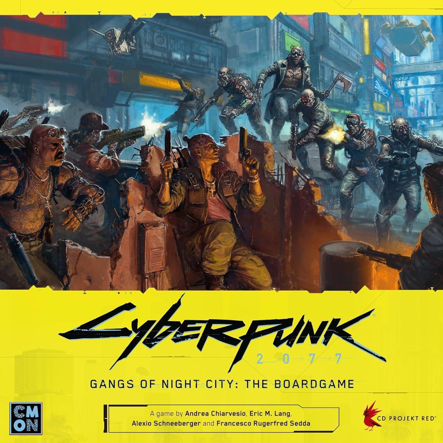 Juego de Mesa Cyberpunk 2077: Pandillas de Night City - CMON