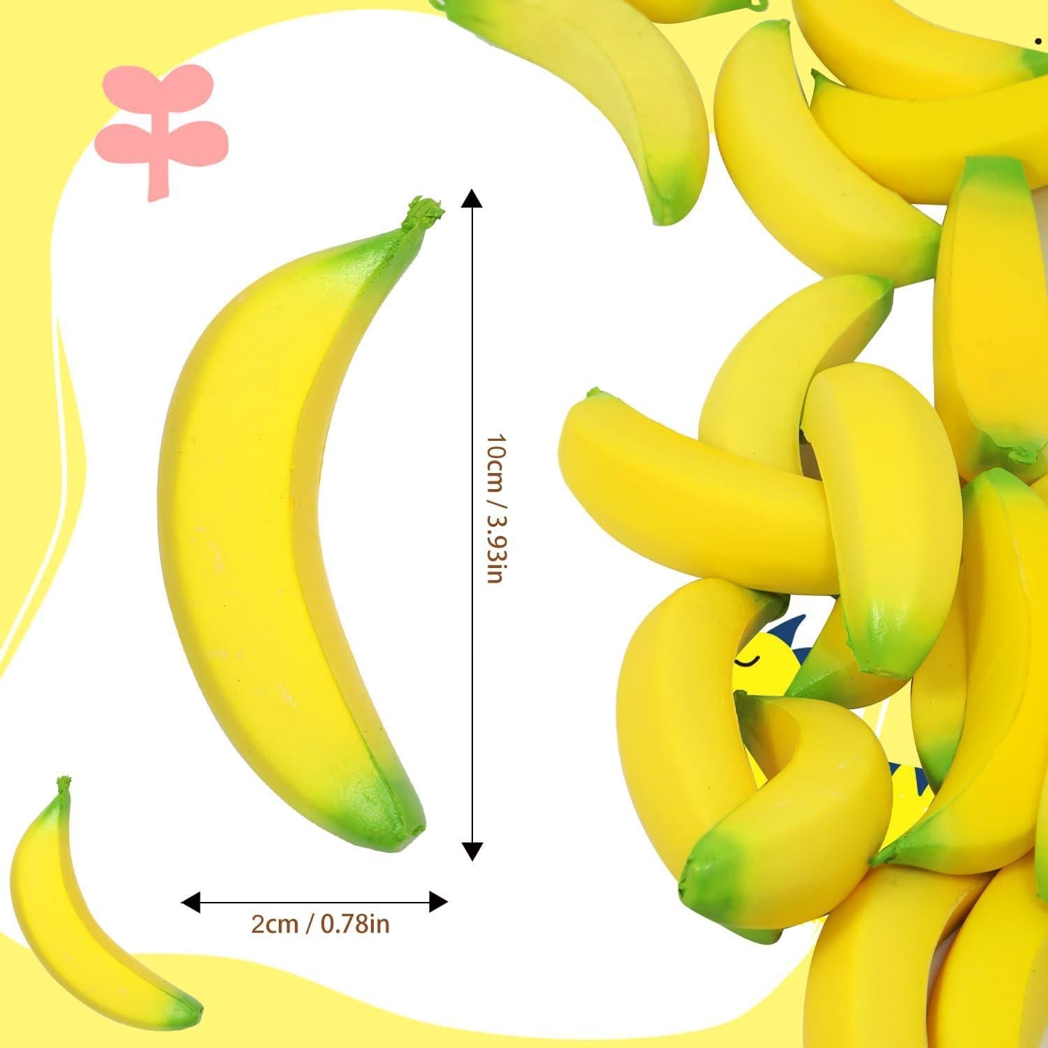 20 Juguetes Antiestrés Banana Lohoee - Alivio para Niños y Adultos