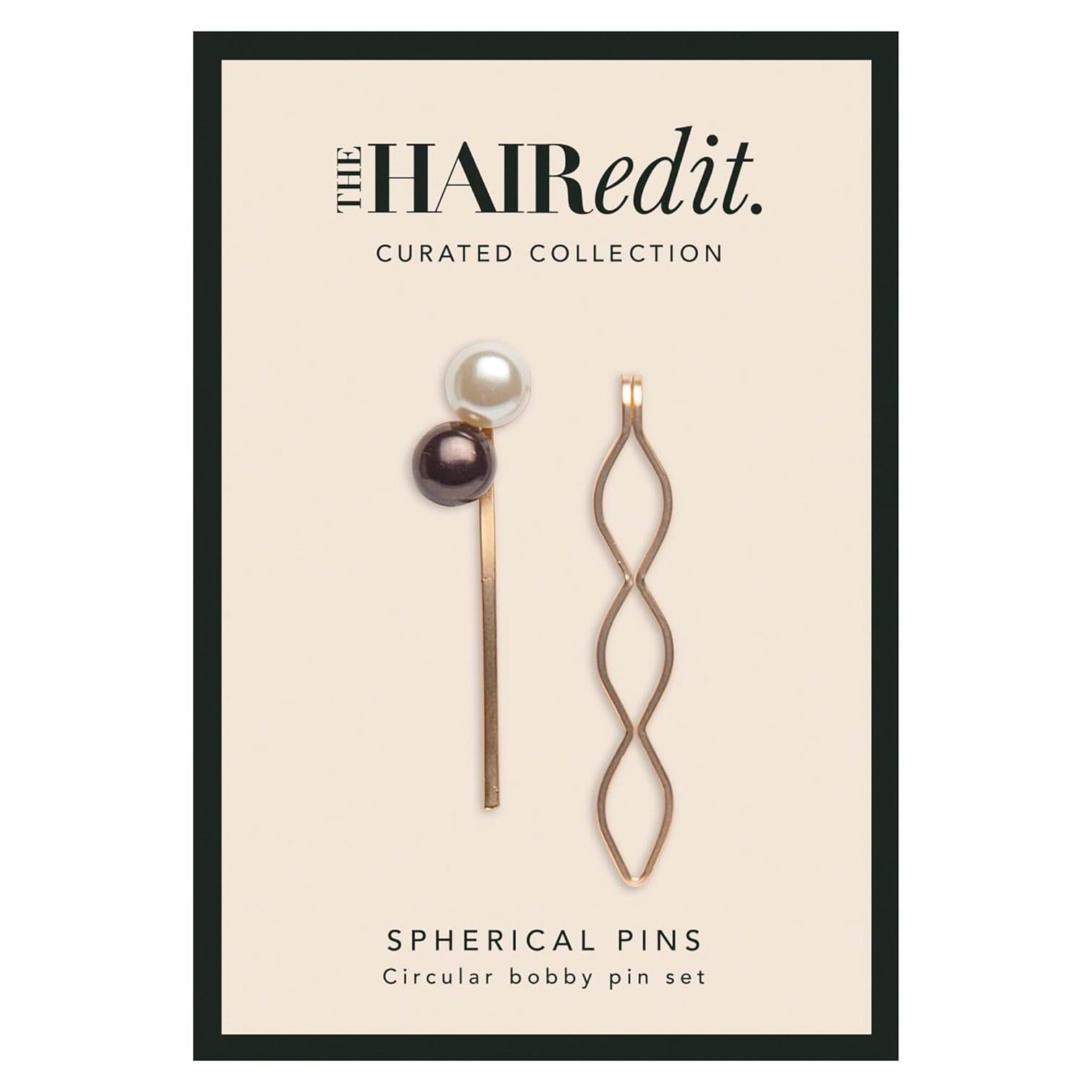 Pasadores Esféricos de Oro y Perla FROMM - 2 Unidades