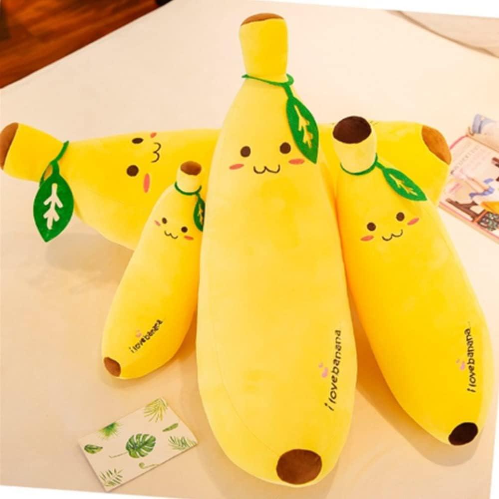 Almohada de Peluche de Plátano 48cm OUKEYI - Suave y Bonita