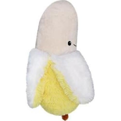 Peluche Mini Banana Squishable 25.4 cm Suave para Niños