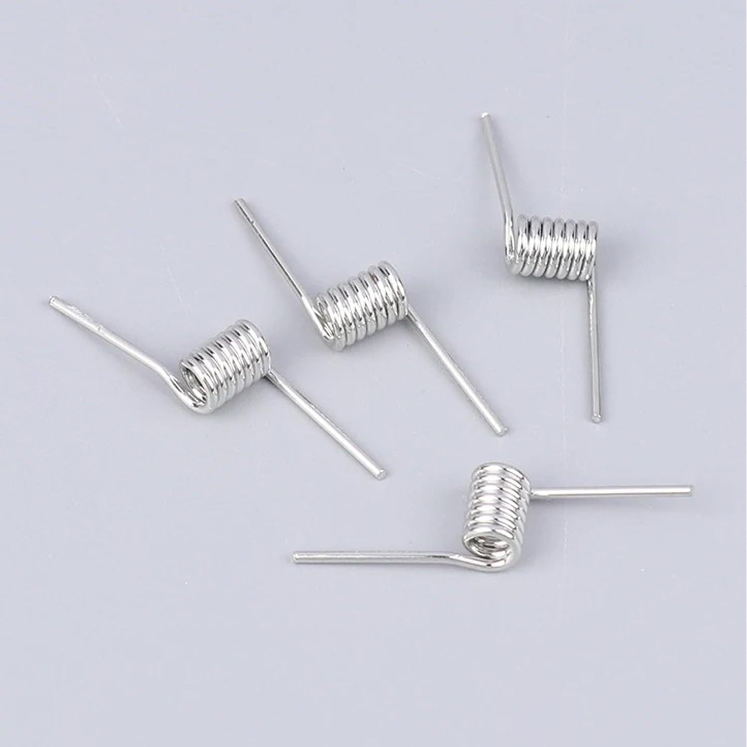 Juego de 8 Resortes de Clip de Pelo ArrErr - Plata y Dorado