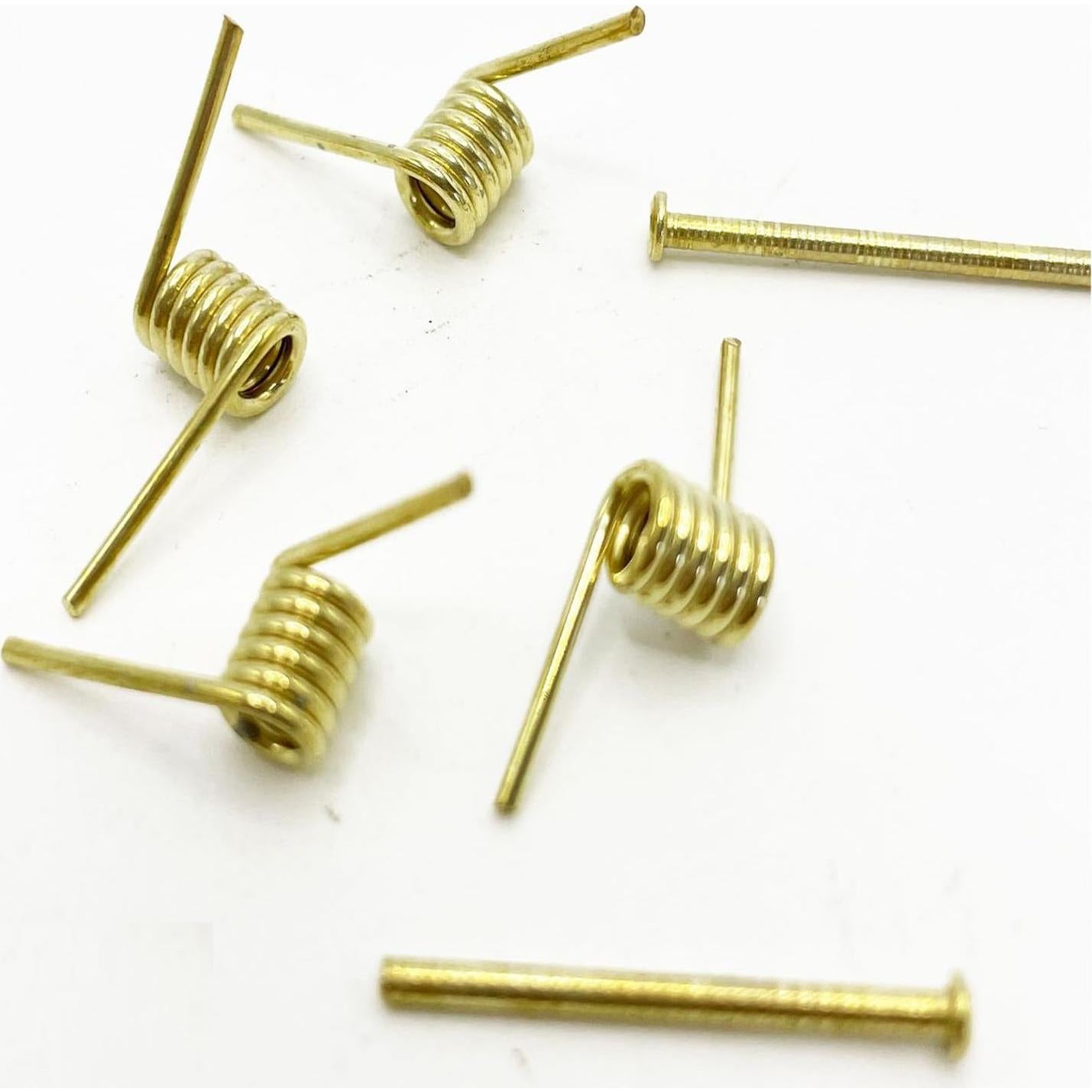 Juego de 8 Resortes de Clip de Pelo ArrErr - Plata y Dorado