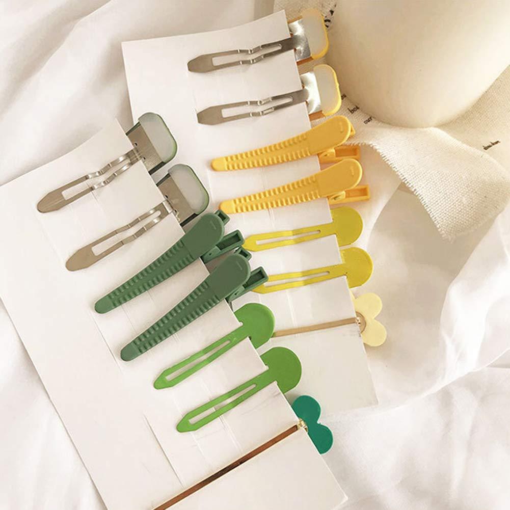 Conjunto 7 Clips para el Cabello Florales Rosa Galepromot