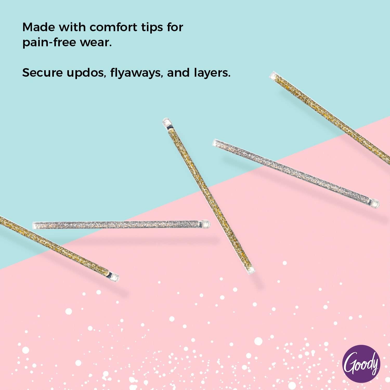 Juego de Horquillas Enameled Goody - 5 Unidades Plata y Oro