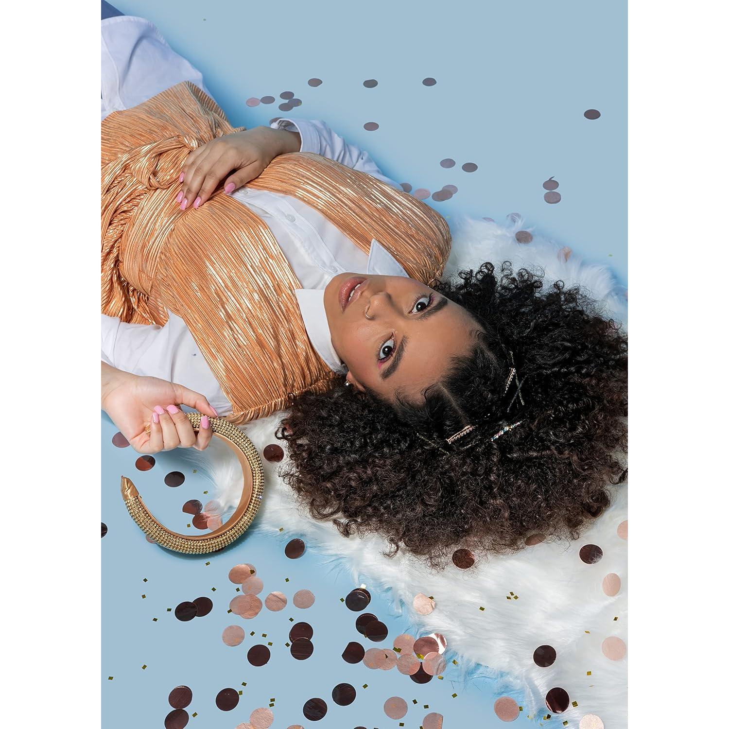 Juego de Horquillas Enameled Goody - 5 Unidades Plata y Oro