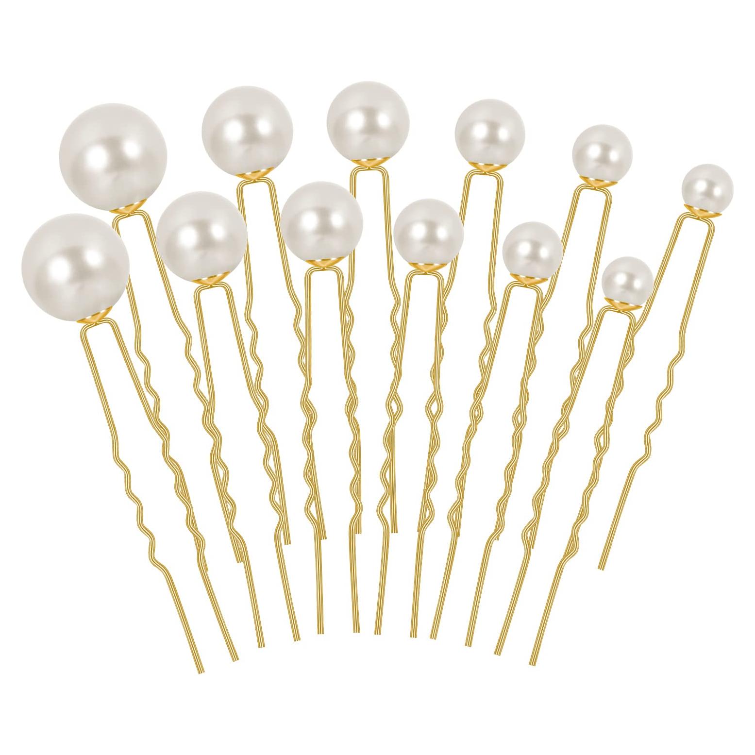 Horquillas de Perlas para el Cabello BESARME - 36 Pcs