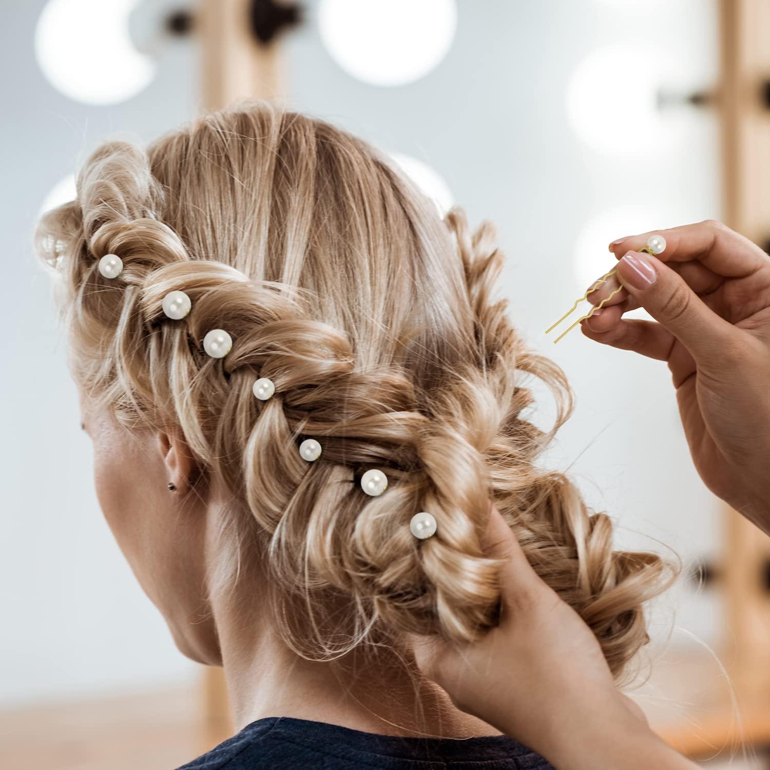 Horquillas de Perlas para el Cabello BESARME - 36 Pcs