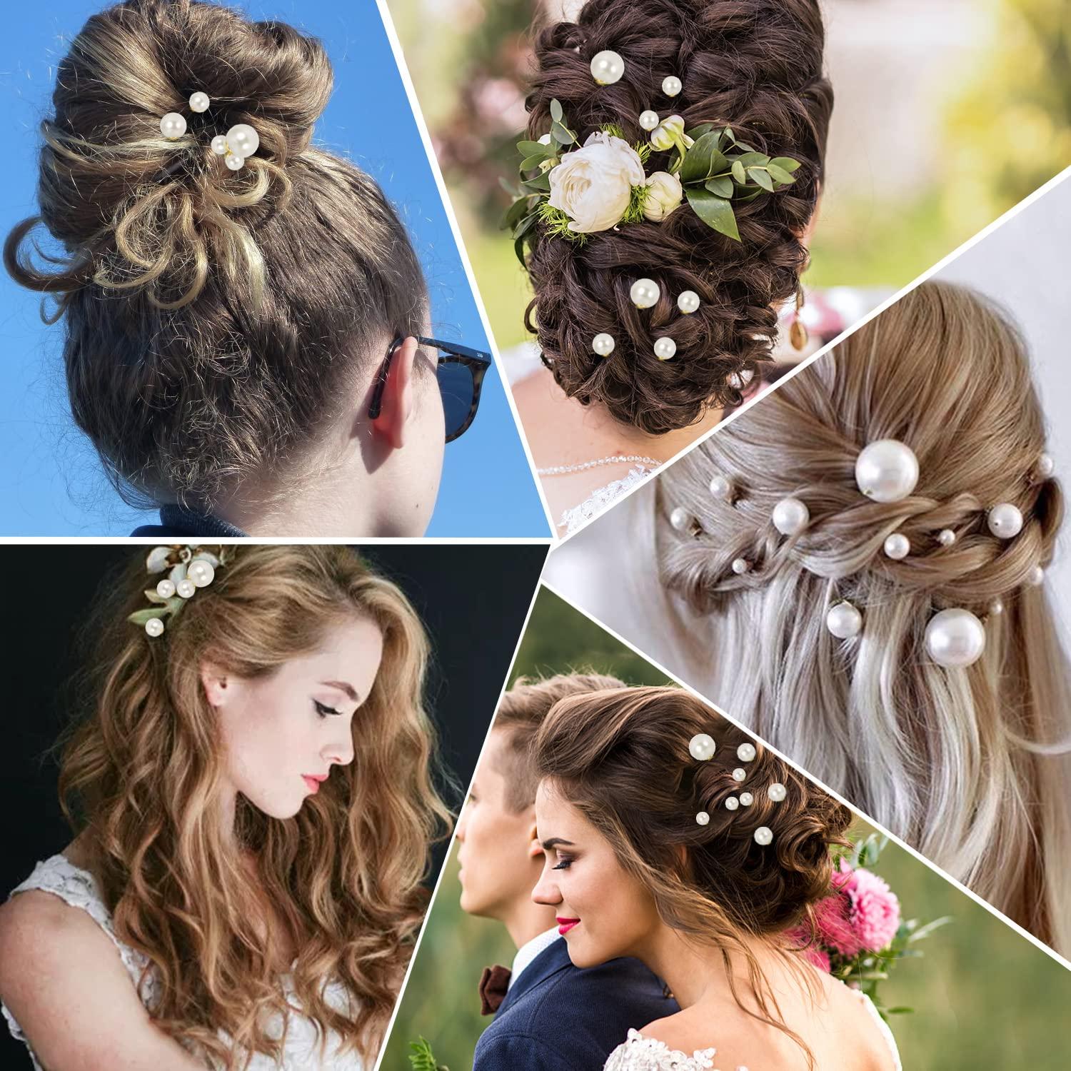 Horquillas de Perlas para el Cabello BESARME - 36 Pcs