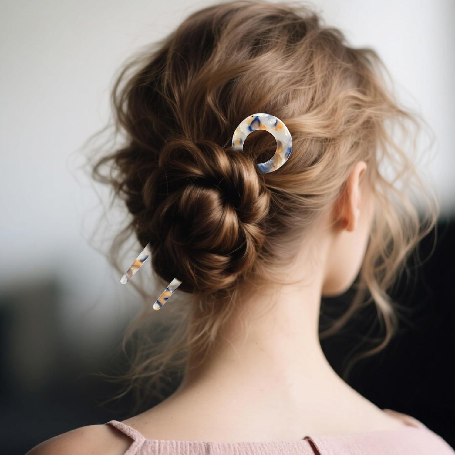 Pines de Cabello Lialys - Clips Elegantes para Mujeres (4 Piezas)