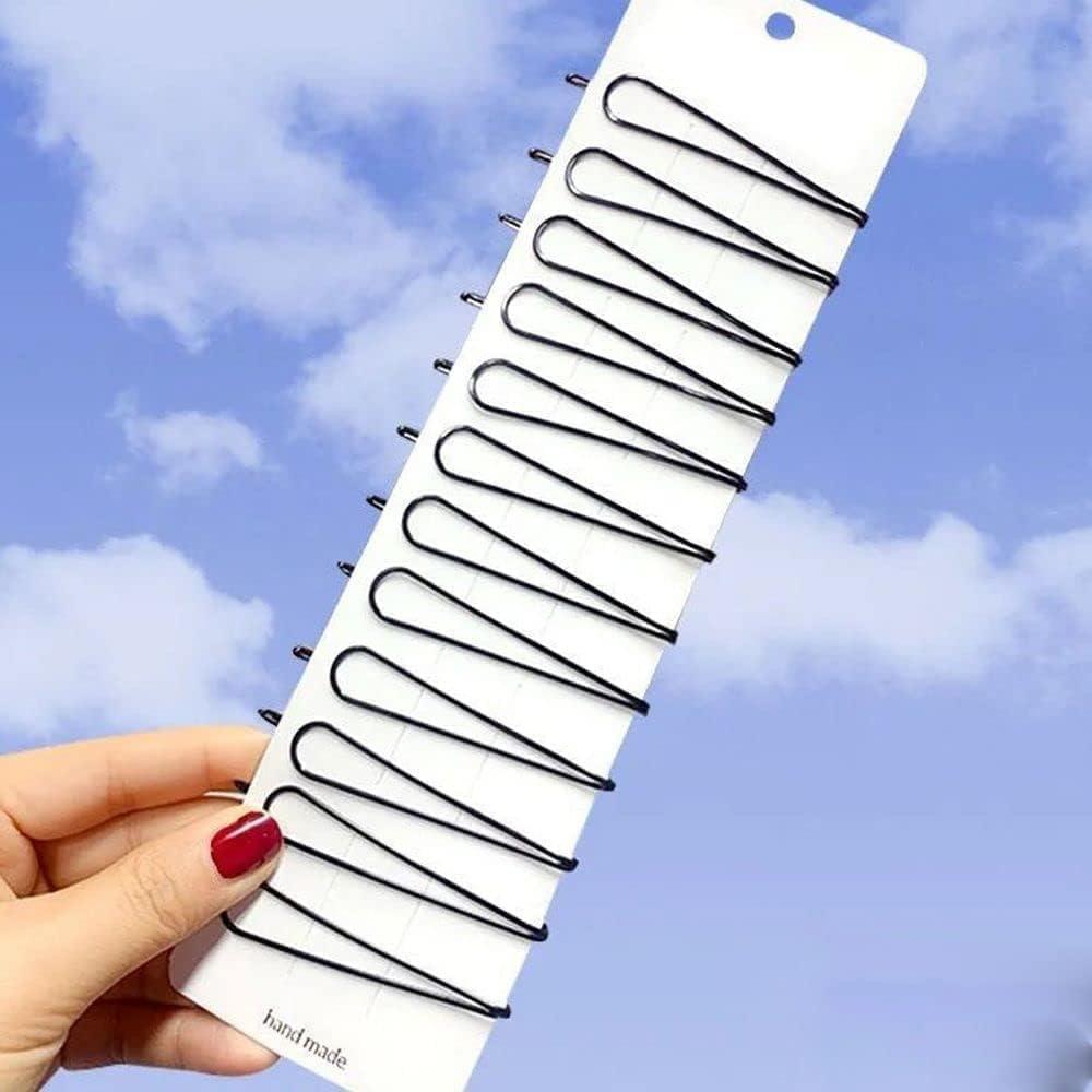 Set de 12 Pinzas de Pelo Vintage Negras Labriciyon - Clips BB