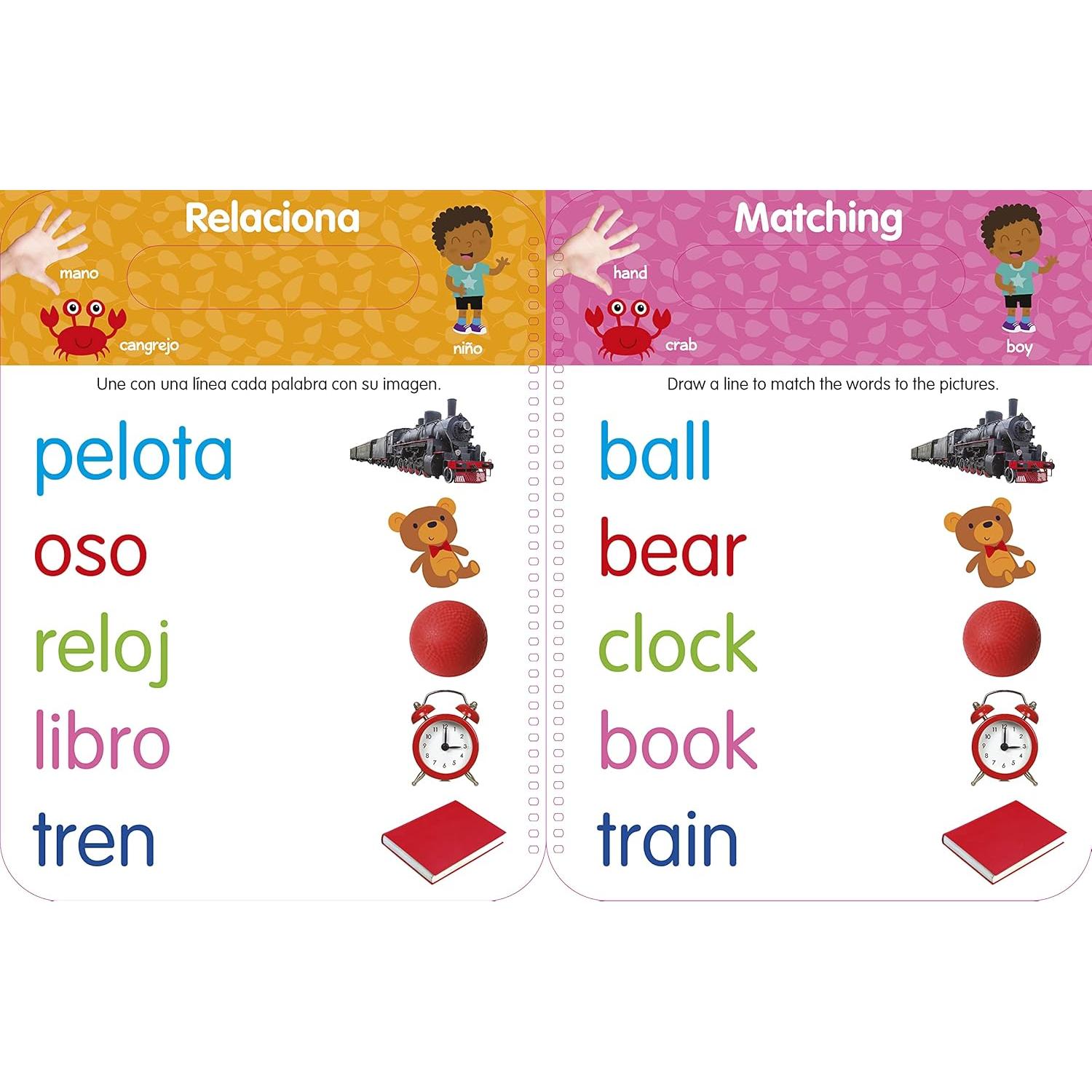 My First Wipe-clean Book: Words (Bilingual)