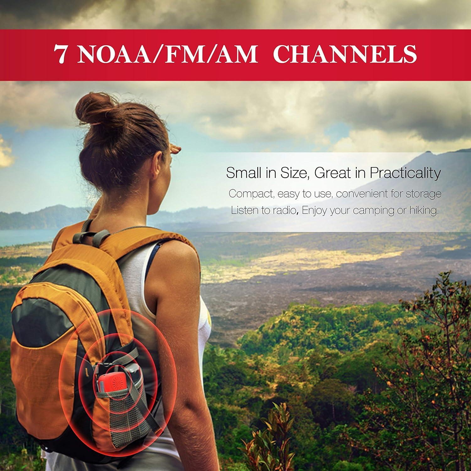 Radio de Emergencia RunningSnail 088R con Linterna LED