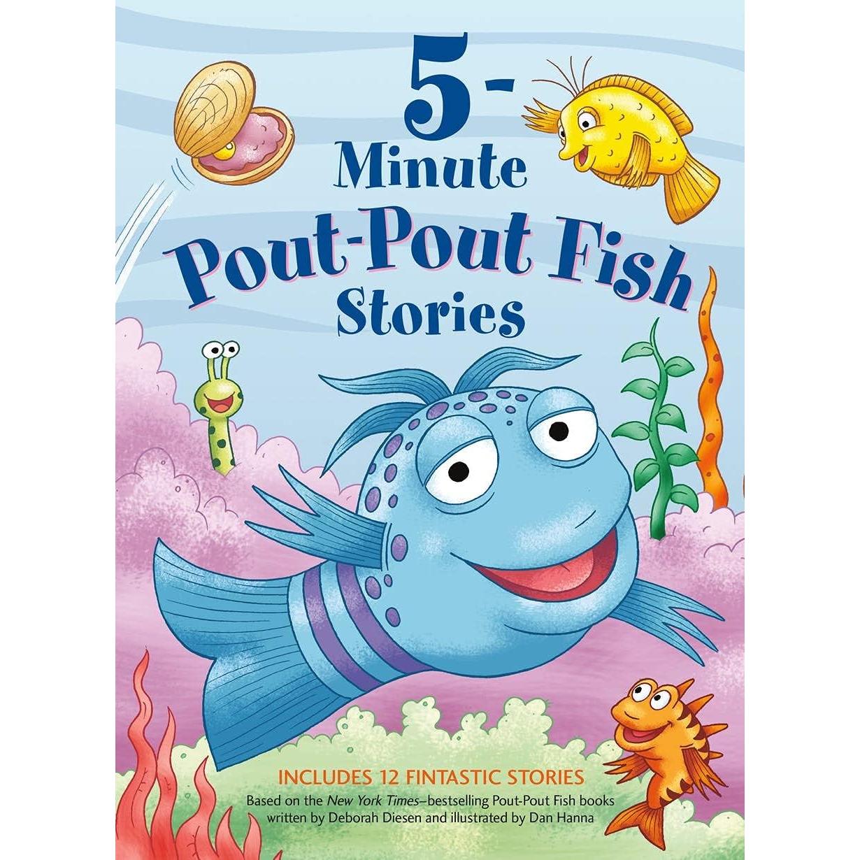 Conjunto educativo Pout-Pout Fish - 12 historias + peluche