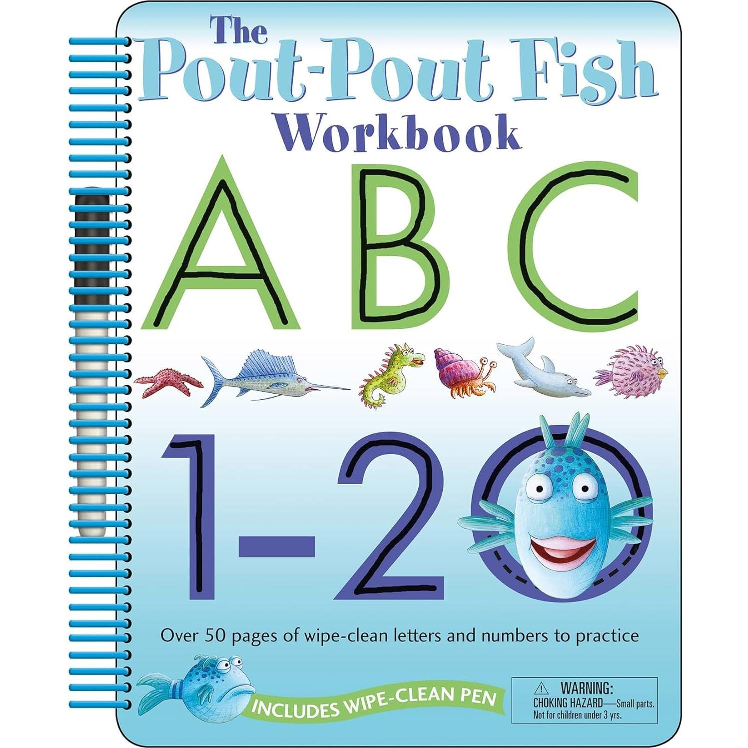 Conjunto educativo Pout-Pout Fish - 12 historias + peluche