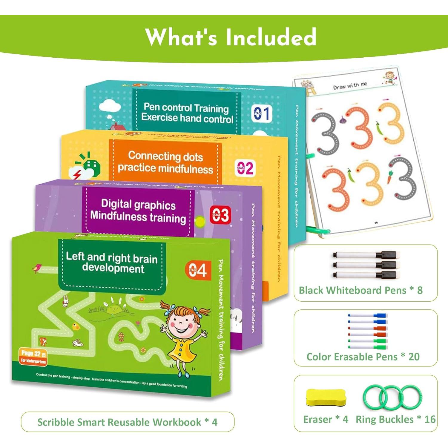 Cuaderno Inteligente Scribble Azurphoric Set L1-L4 1.65 kg