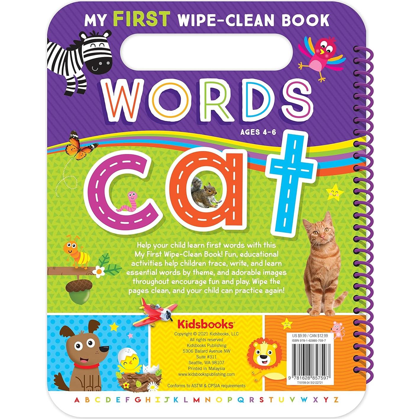 My First Wipe-clean Book: Words