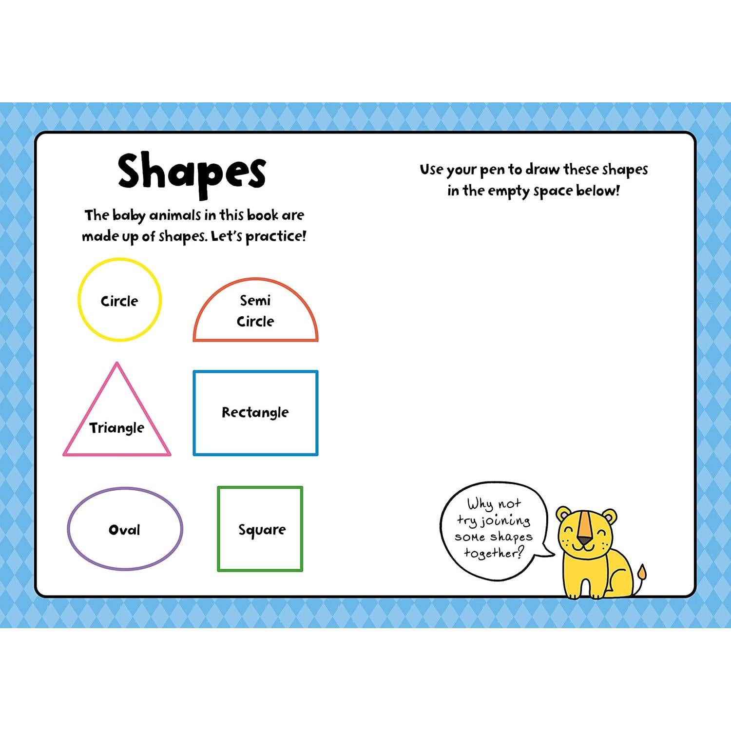 My First Learn-To-Draw: Baby Animals: Coloring Book for Toddlers with 25 Wipe Clean Activities and Marker (Perfect Christmas Gift or Stocking Stuffer) (My First Wipe Clean How-To-Draw)