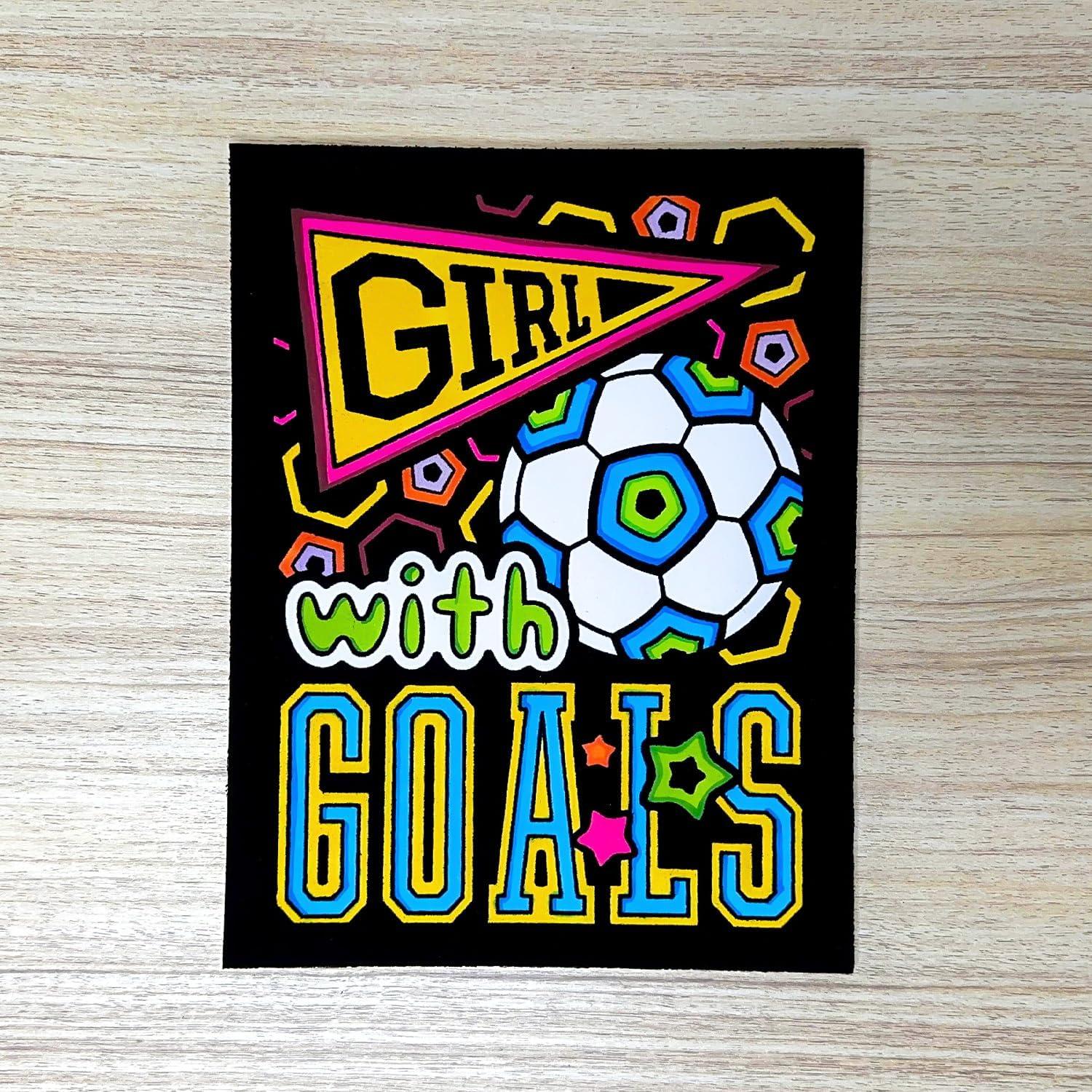 Pack de 18 Pósters de Colorear Terciopelo Difuso - Stuff2Color