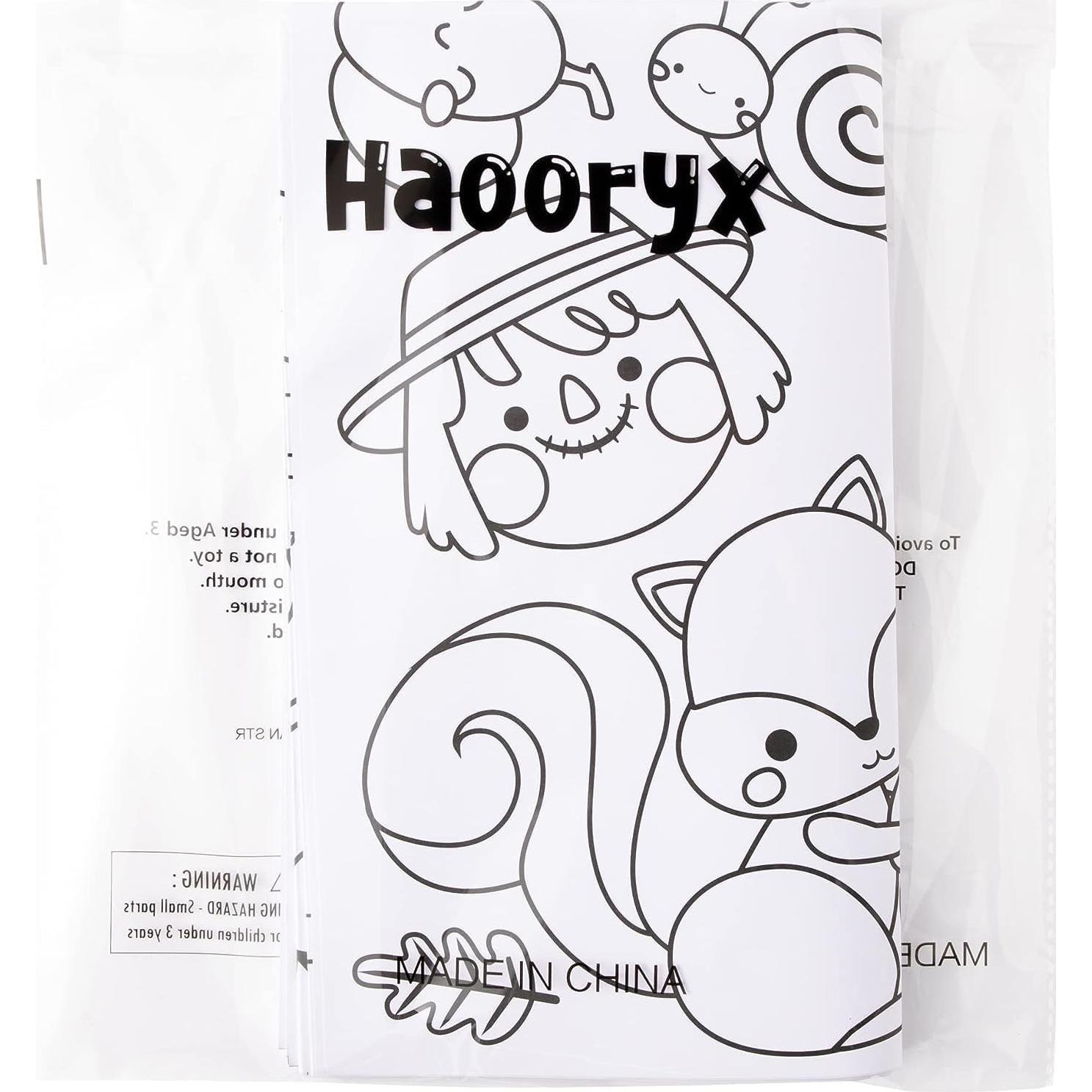 Póster Gigante para Colorear Haooryx Otoño 140x60 cm