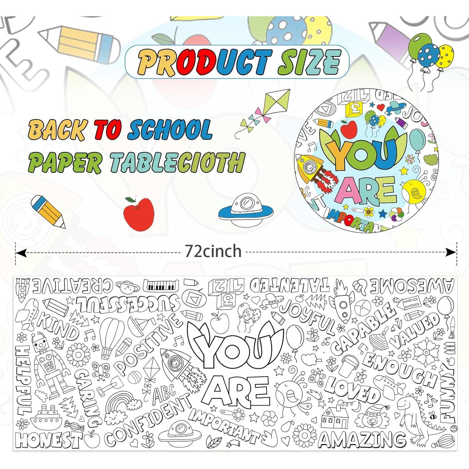 Póster Gigante para Colorear Affrolling 80 x 183 cm Positivo