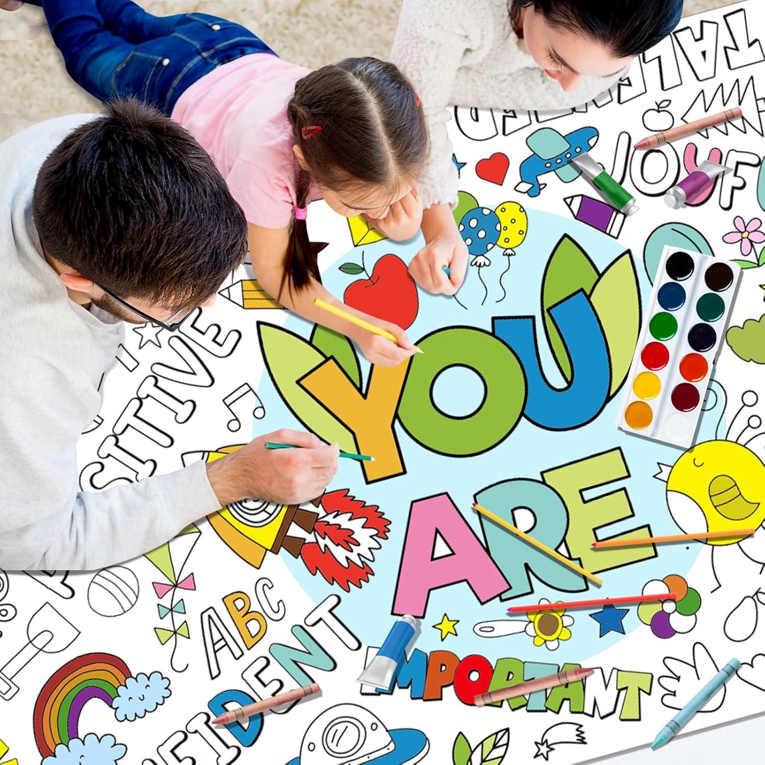 Póster Gigante para Colorear Affrolling 80 x 183 cm Positivo