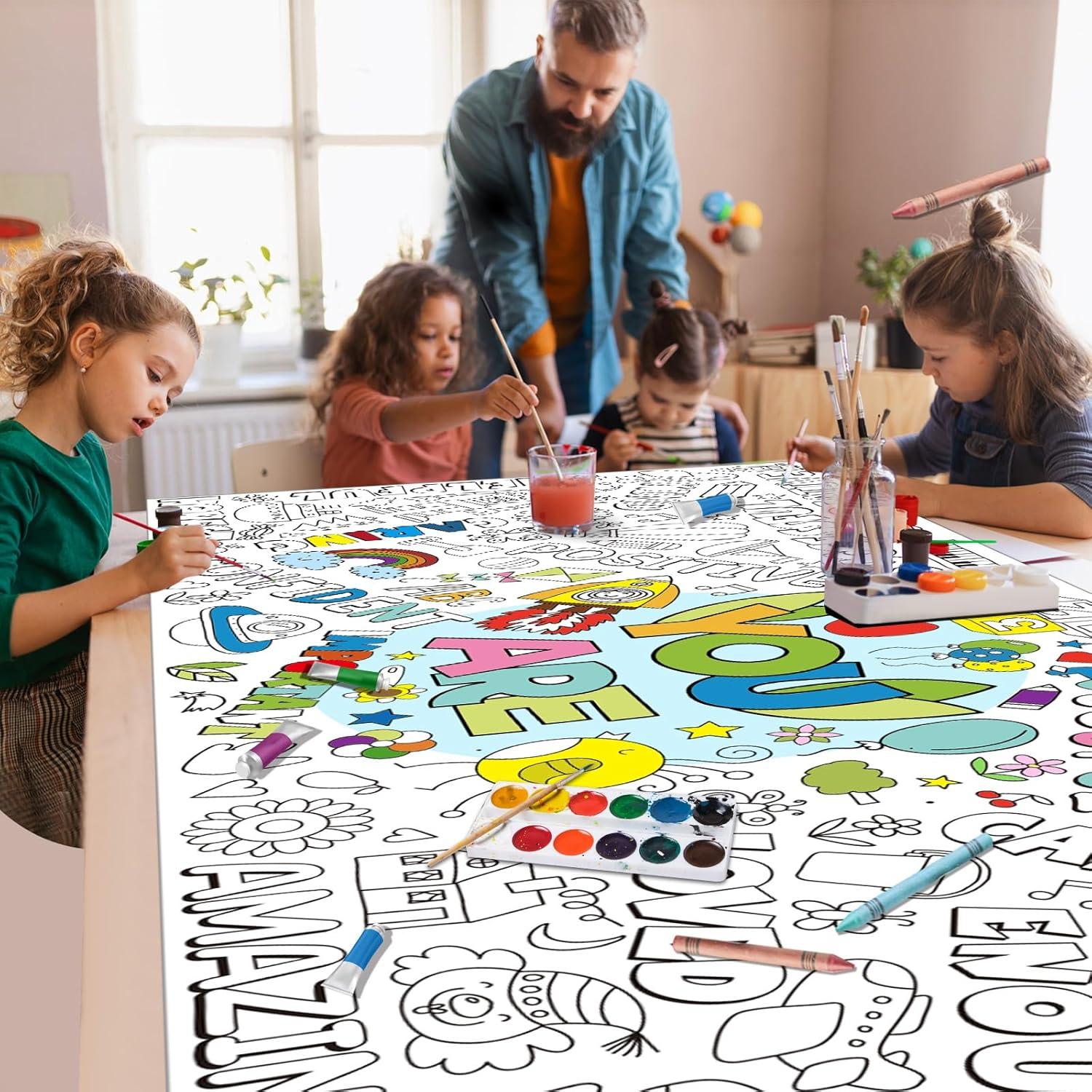 Póster Gigante para Colorear Affrolling 80 x 183 cm Positivo